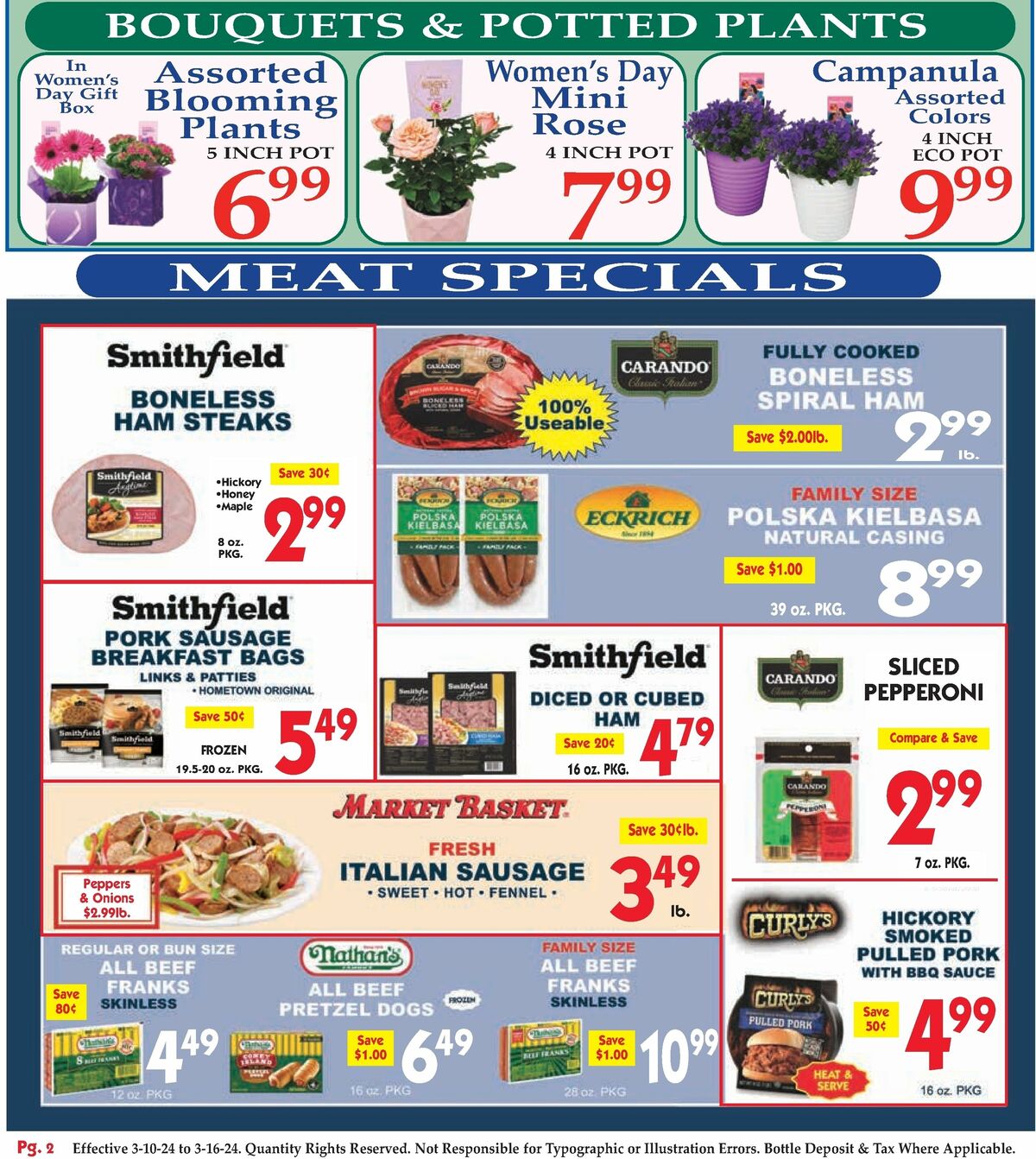 Market Basket Weekly Ad from March 3