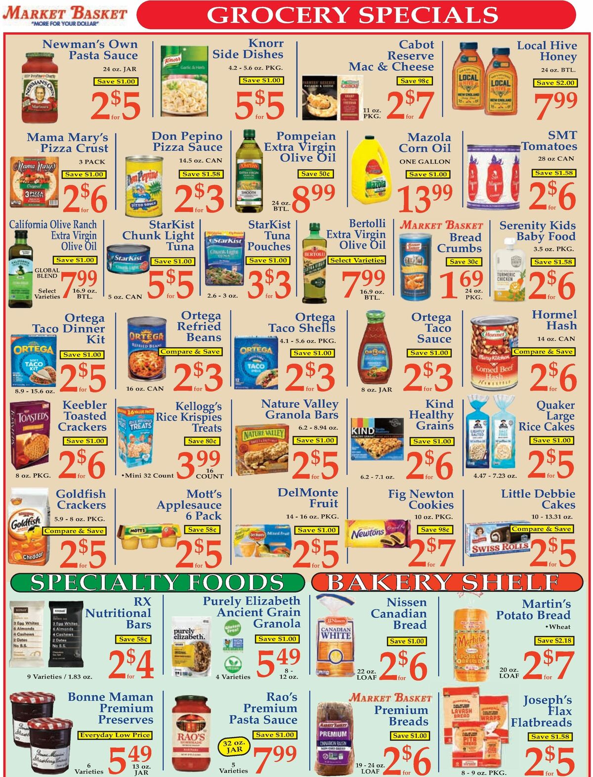 Market Basket Weekly Ad from March 3