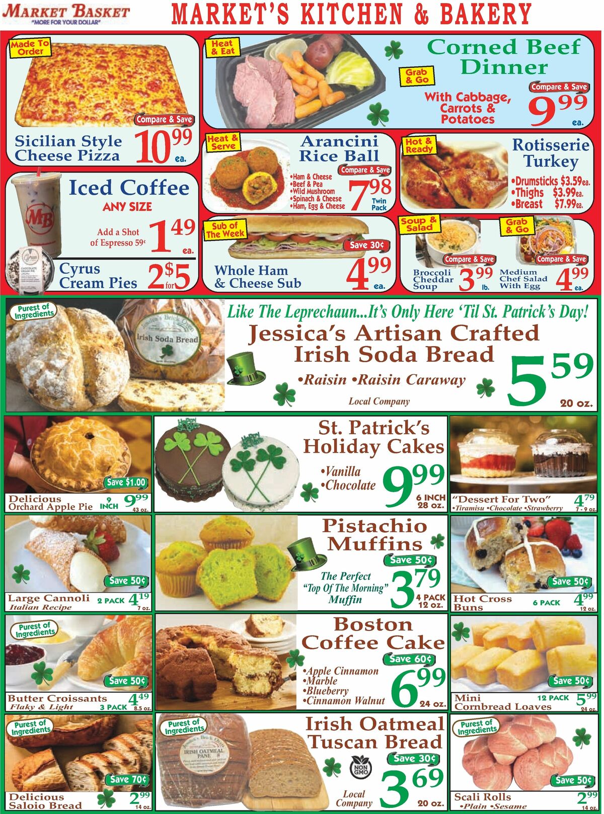 Market Basket Weekly Ad from March 10