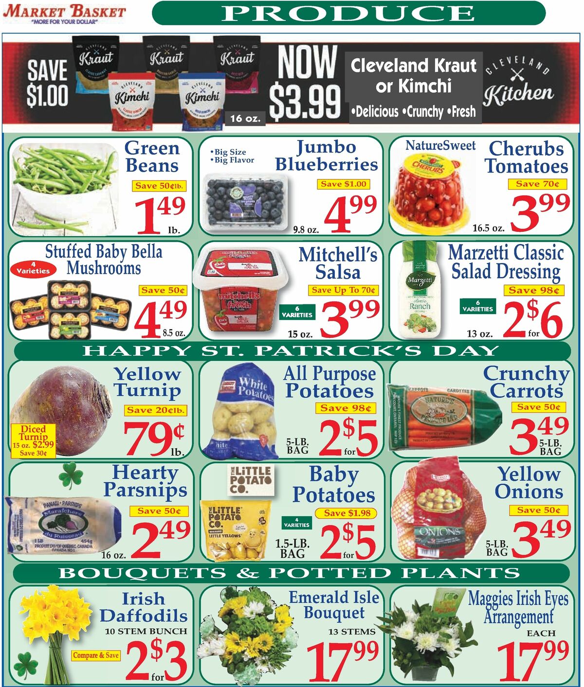 Market Basket Weekly Ad from March 10