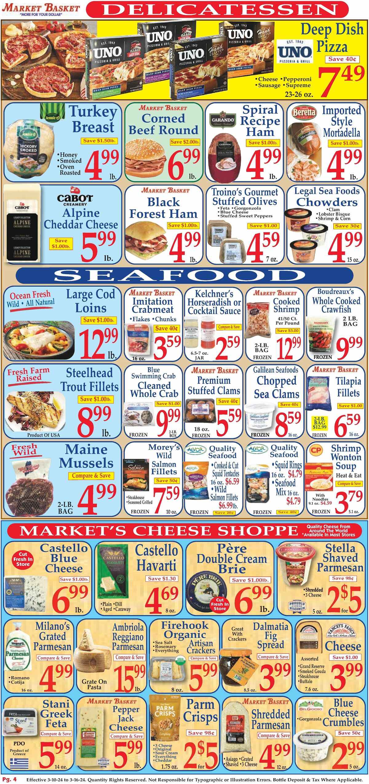 Market Basket Weekly Ad from March 10