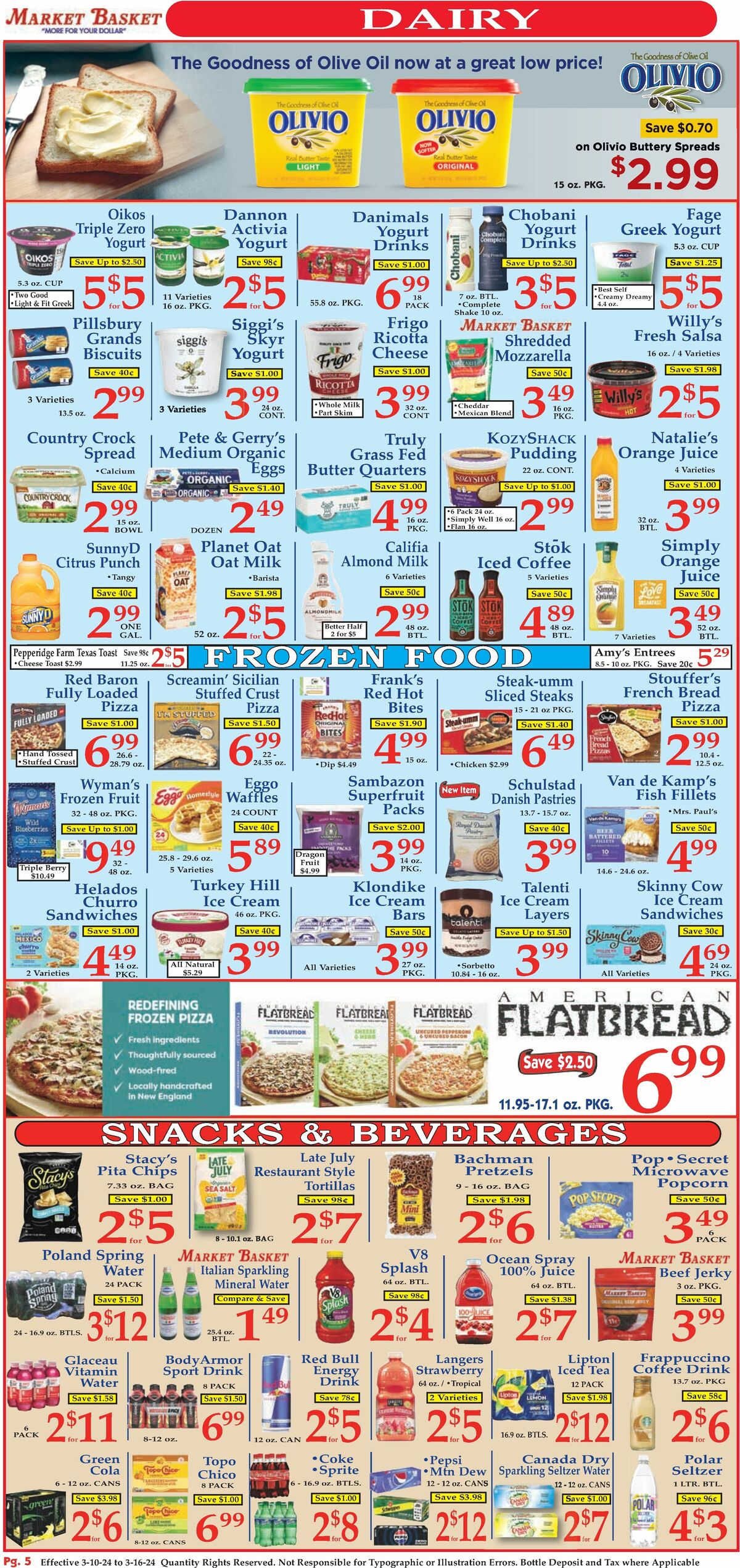 Market Basket Weekly Ad from March 10