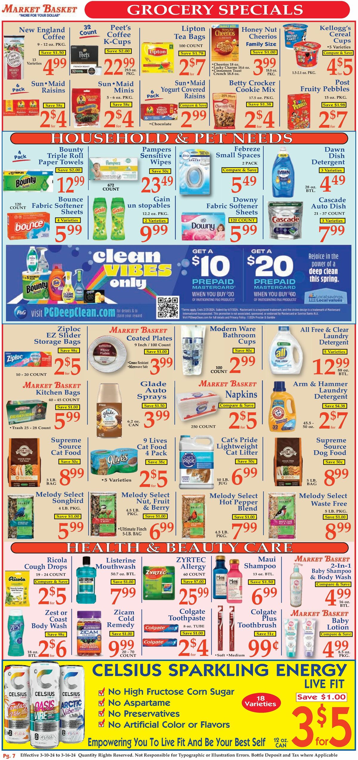 Market Basket Weekly Ad from March 10