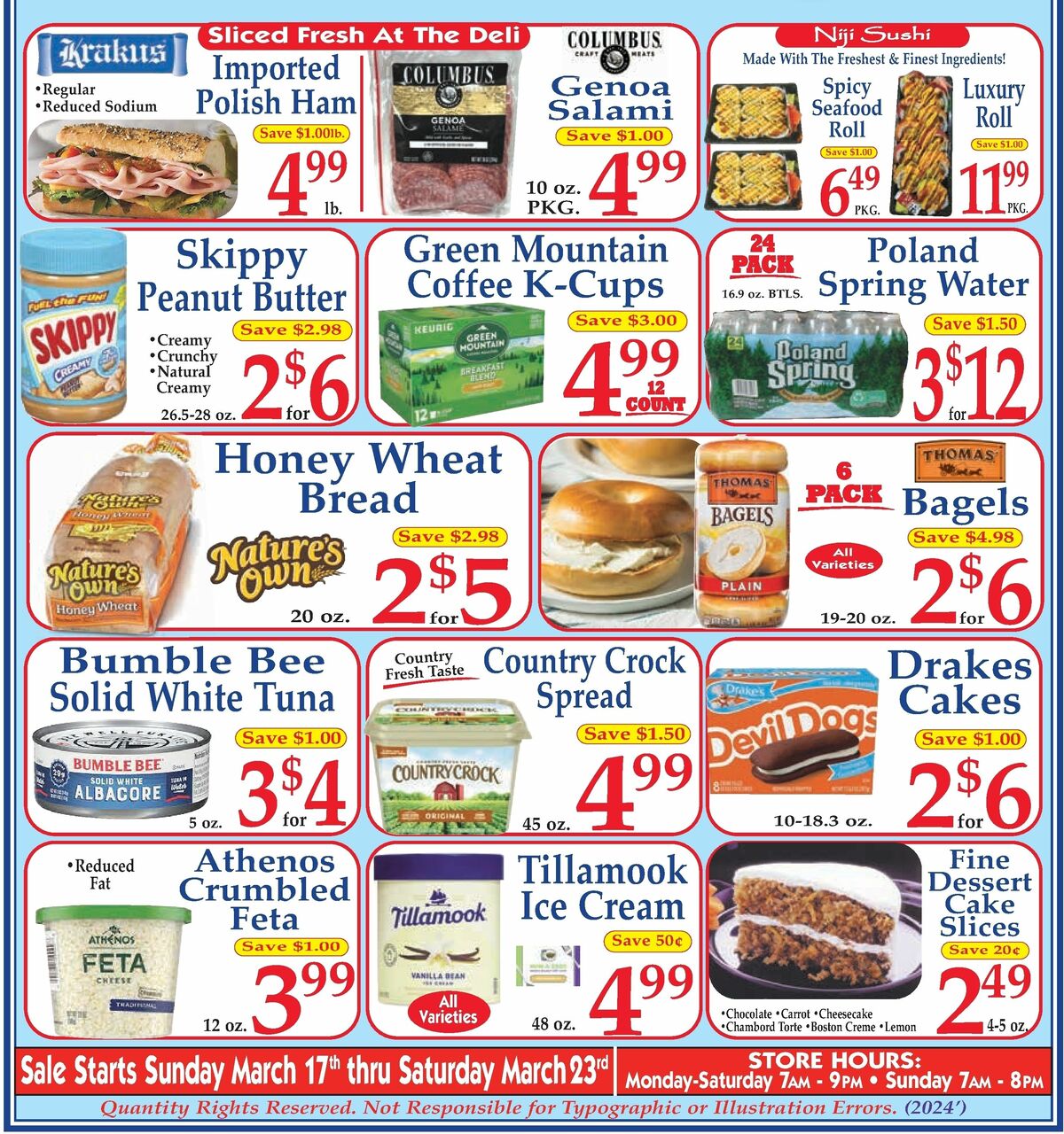 Market Basket Weekly Ad from March 17