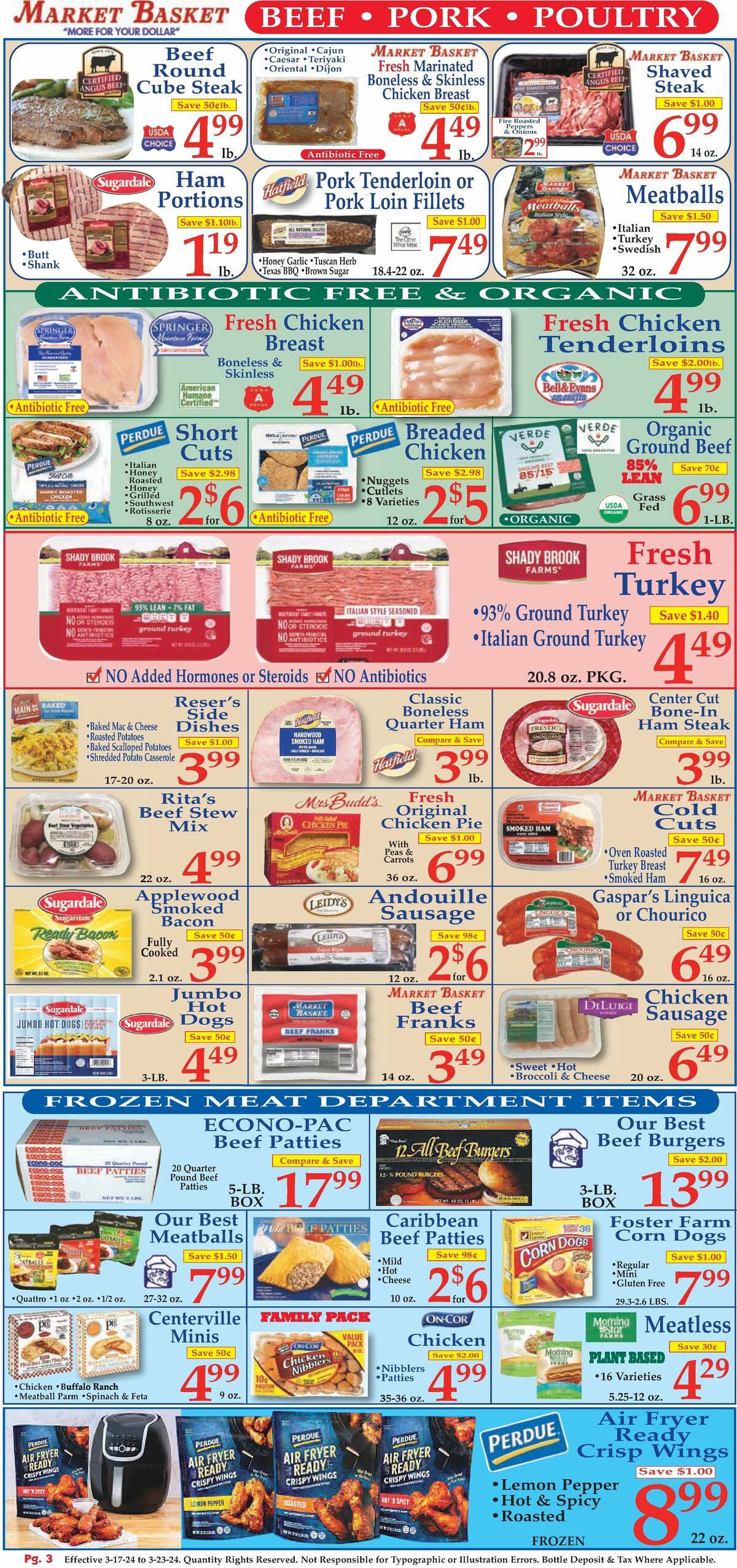 Market Basket Weekly Ad from March 17