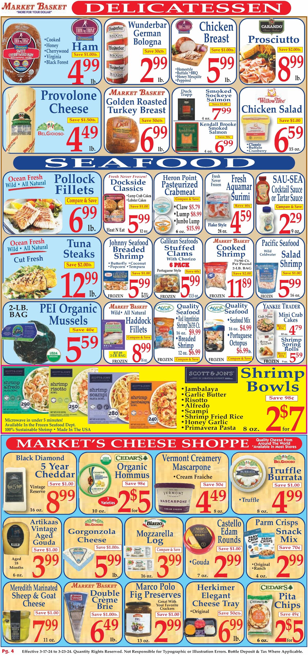 Market Basket Weekly Ad from March 17