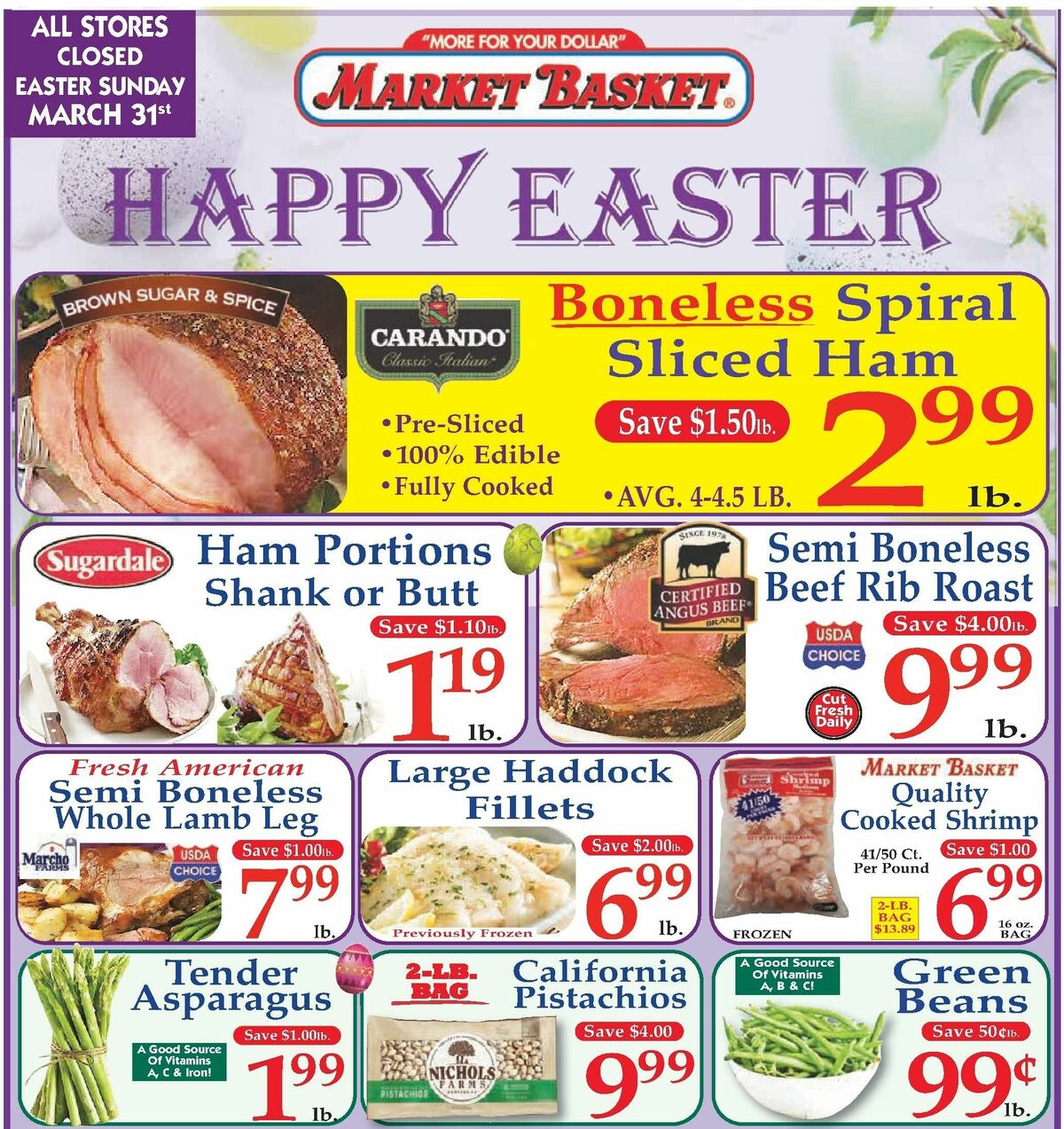 Market Basket Weekly Ad from March 24