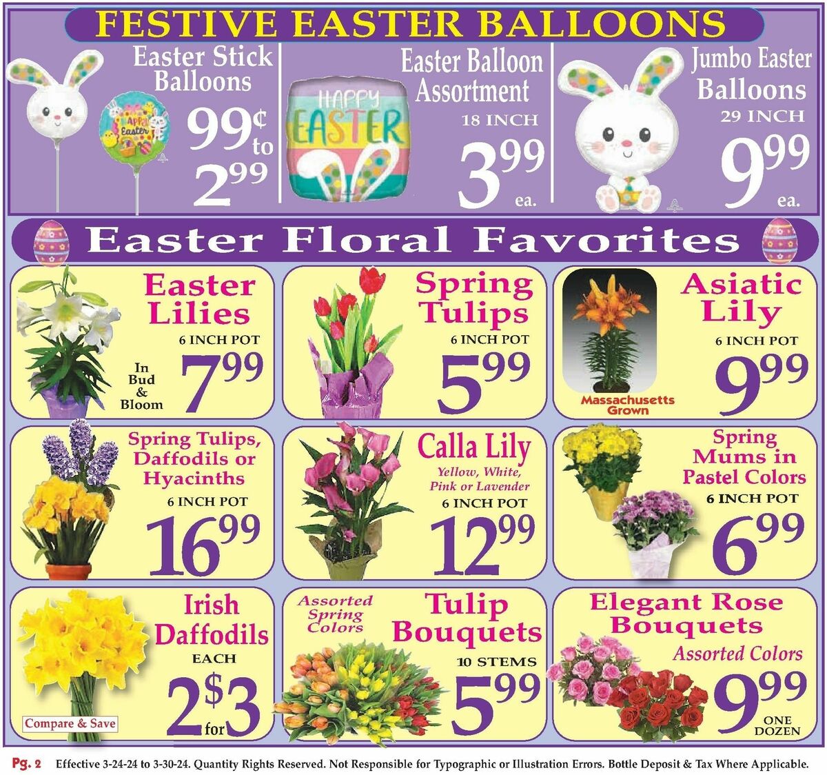 Market Basket Weekly Ad from March 24