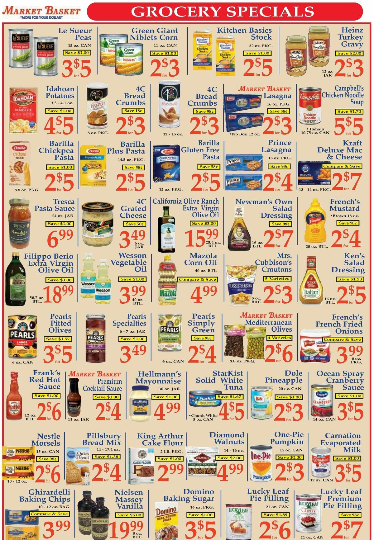 Market Basket Weekly Ad from March 24