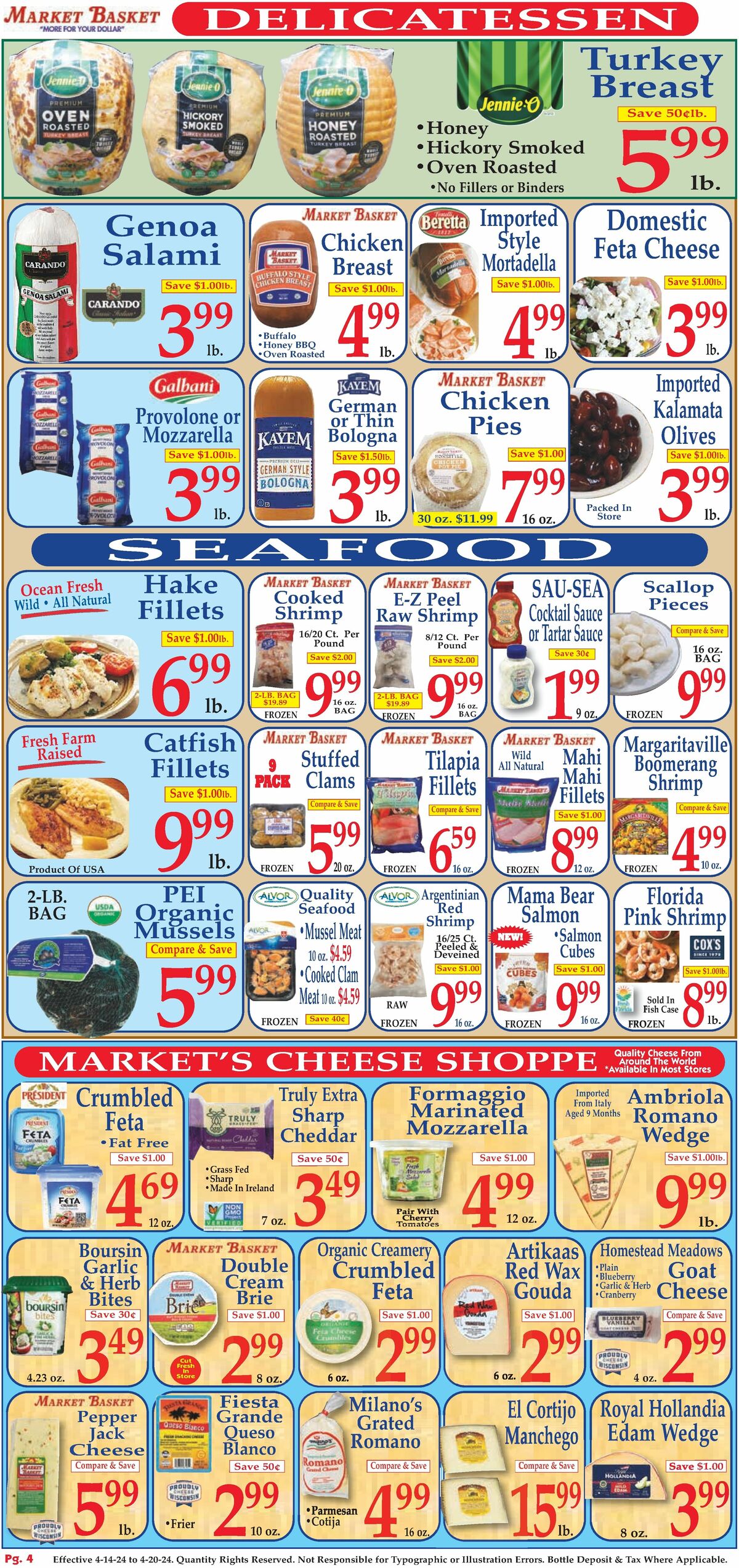 Market Basket Weekly Ad from April 14