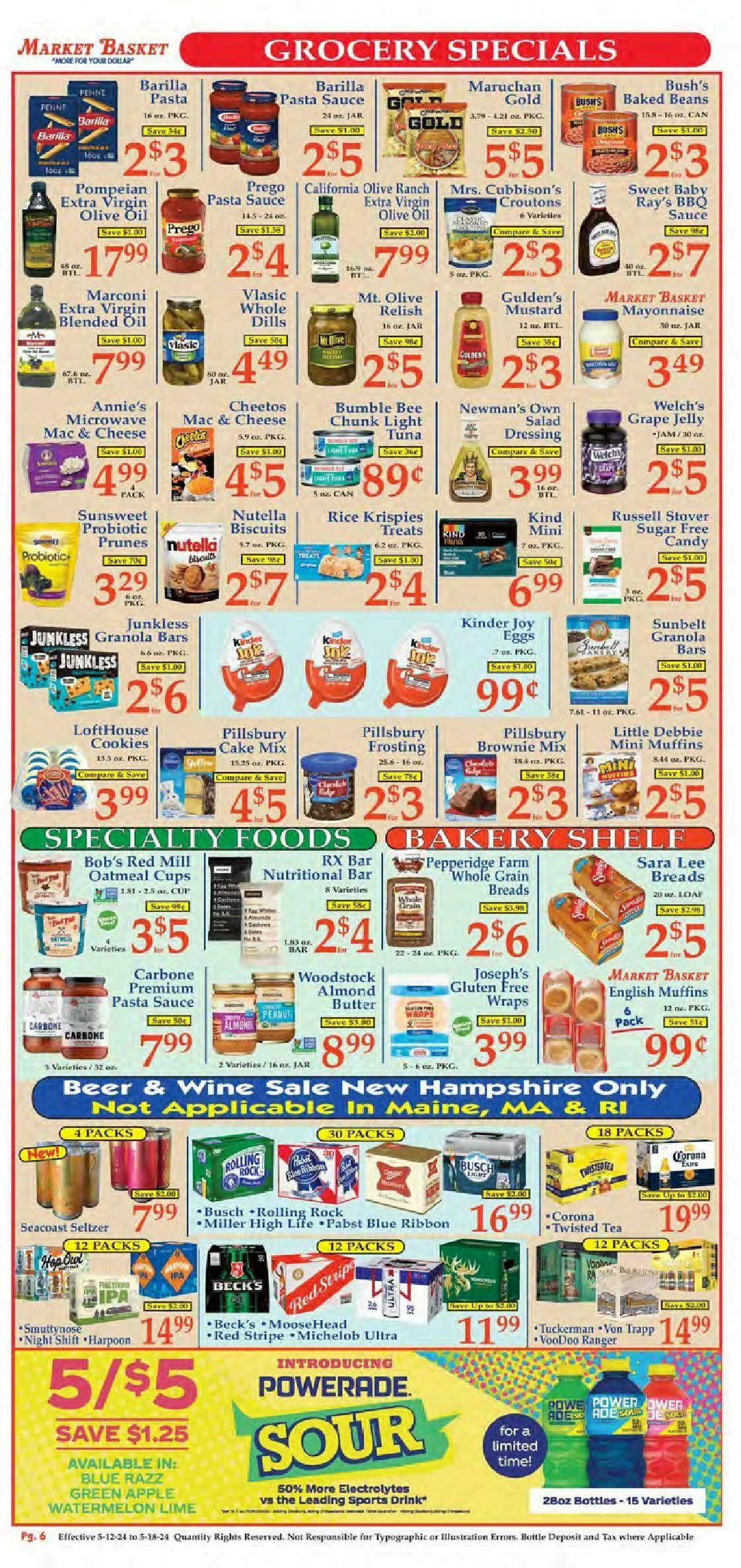 Market Basket Weekly Ad from May 12