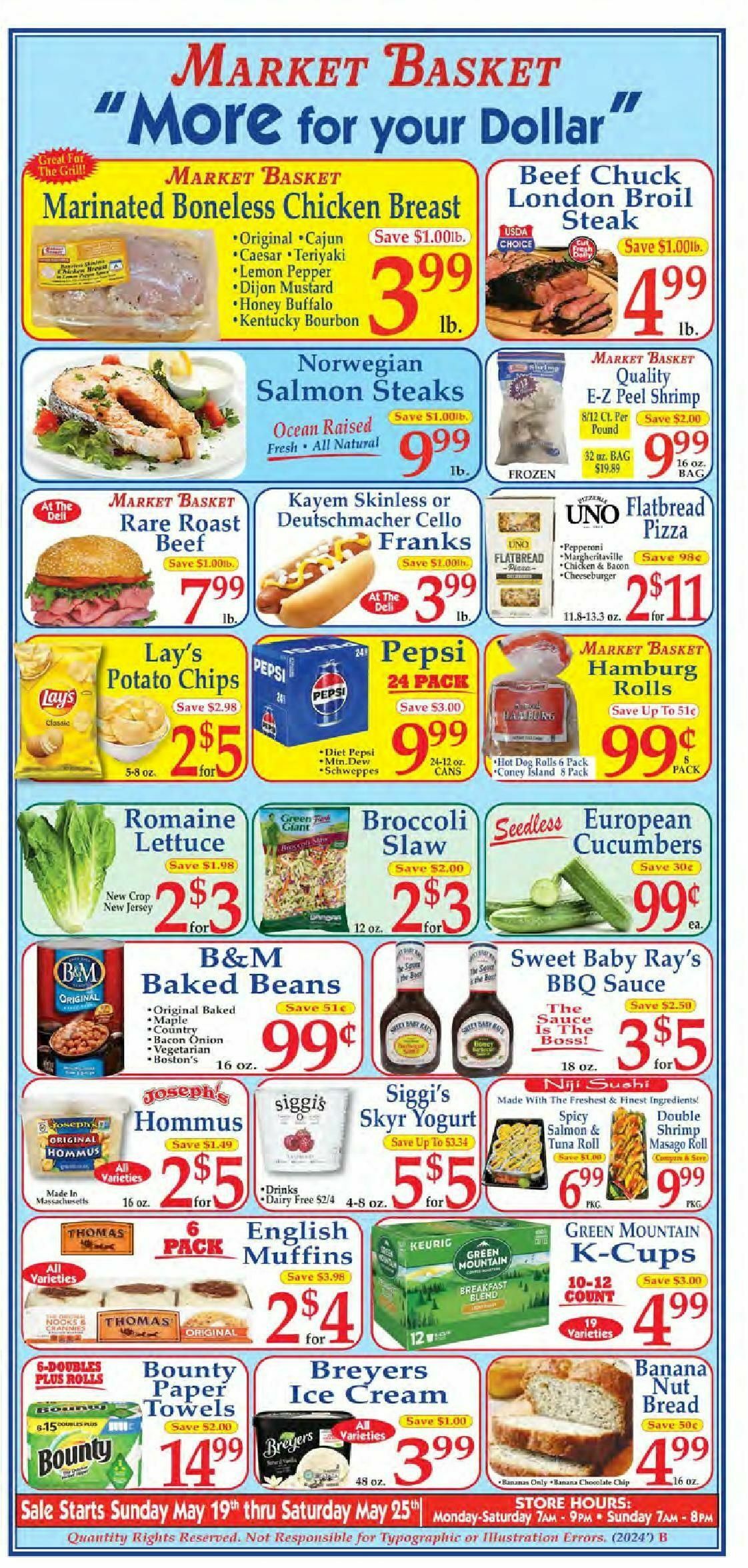 Market Basket Weekly Ad from May 19