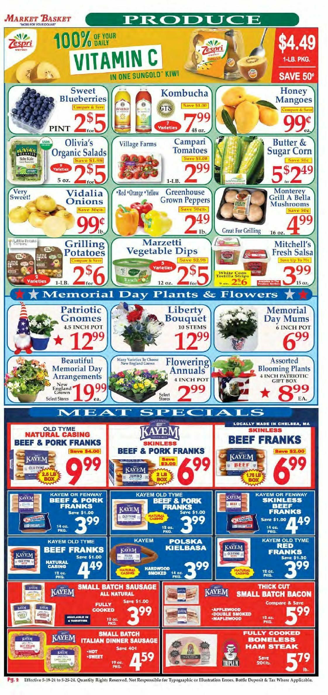 Market Basket Weekly Ad from May 19