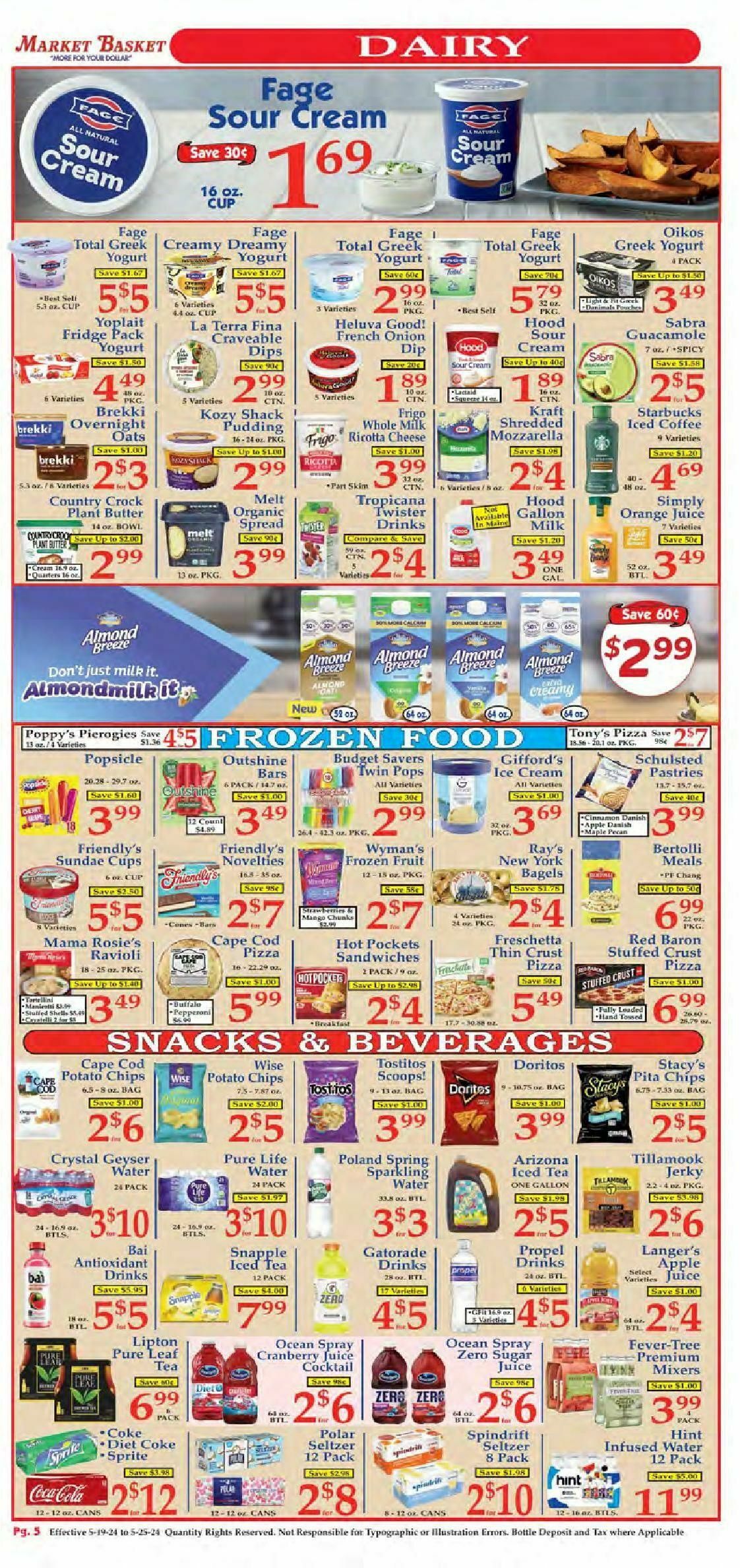 Market Basket Weekly Ad from May 19