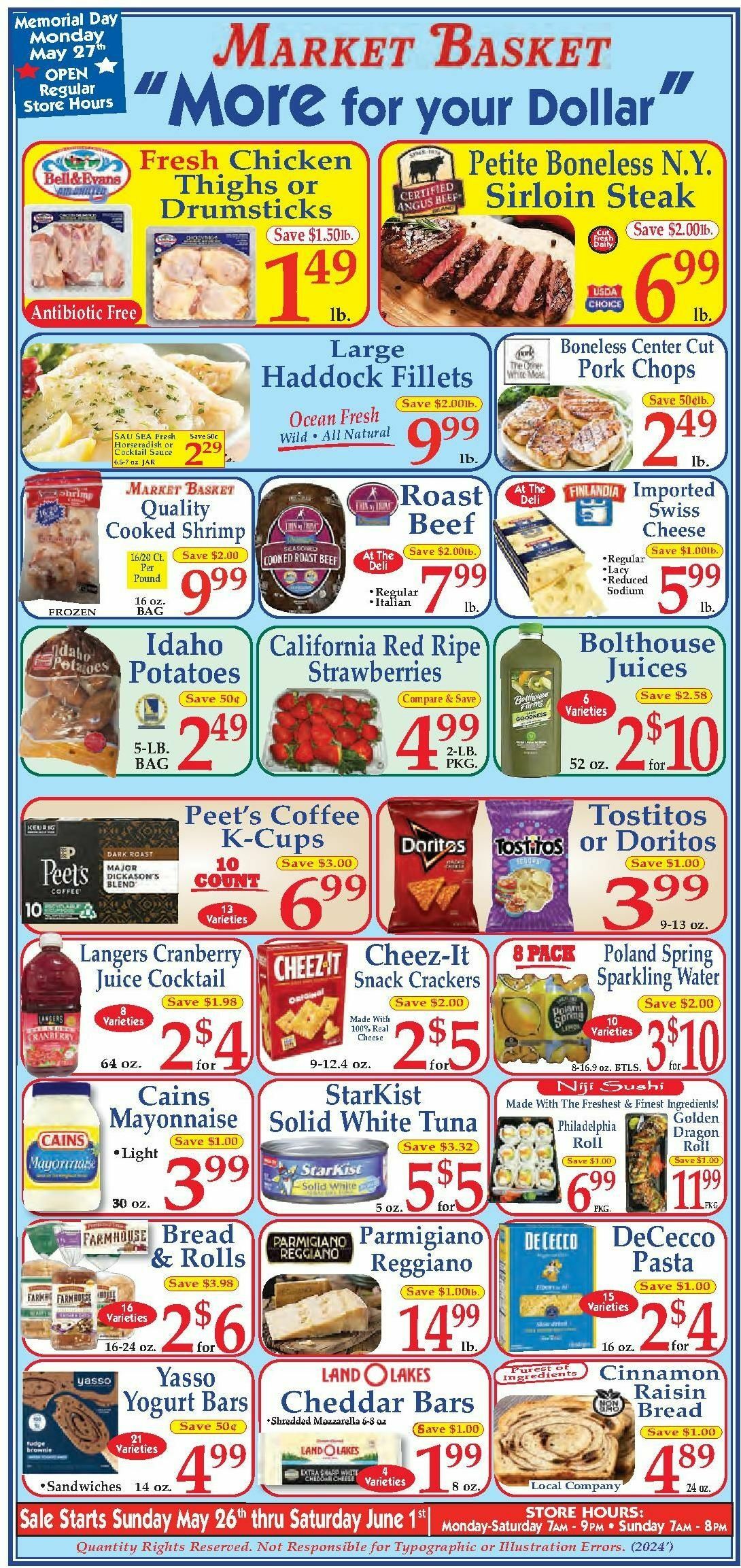 Market Basket Weekly Ad from May 26