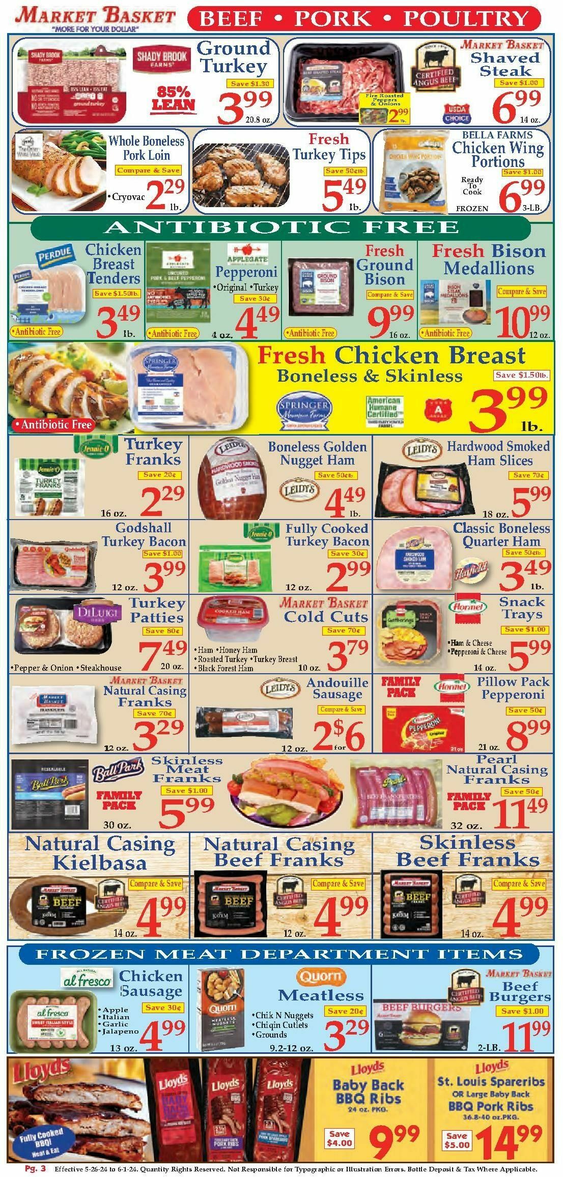 Market Basket Weekly Ad from May 26