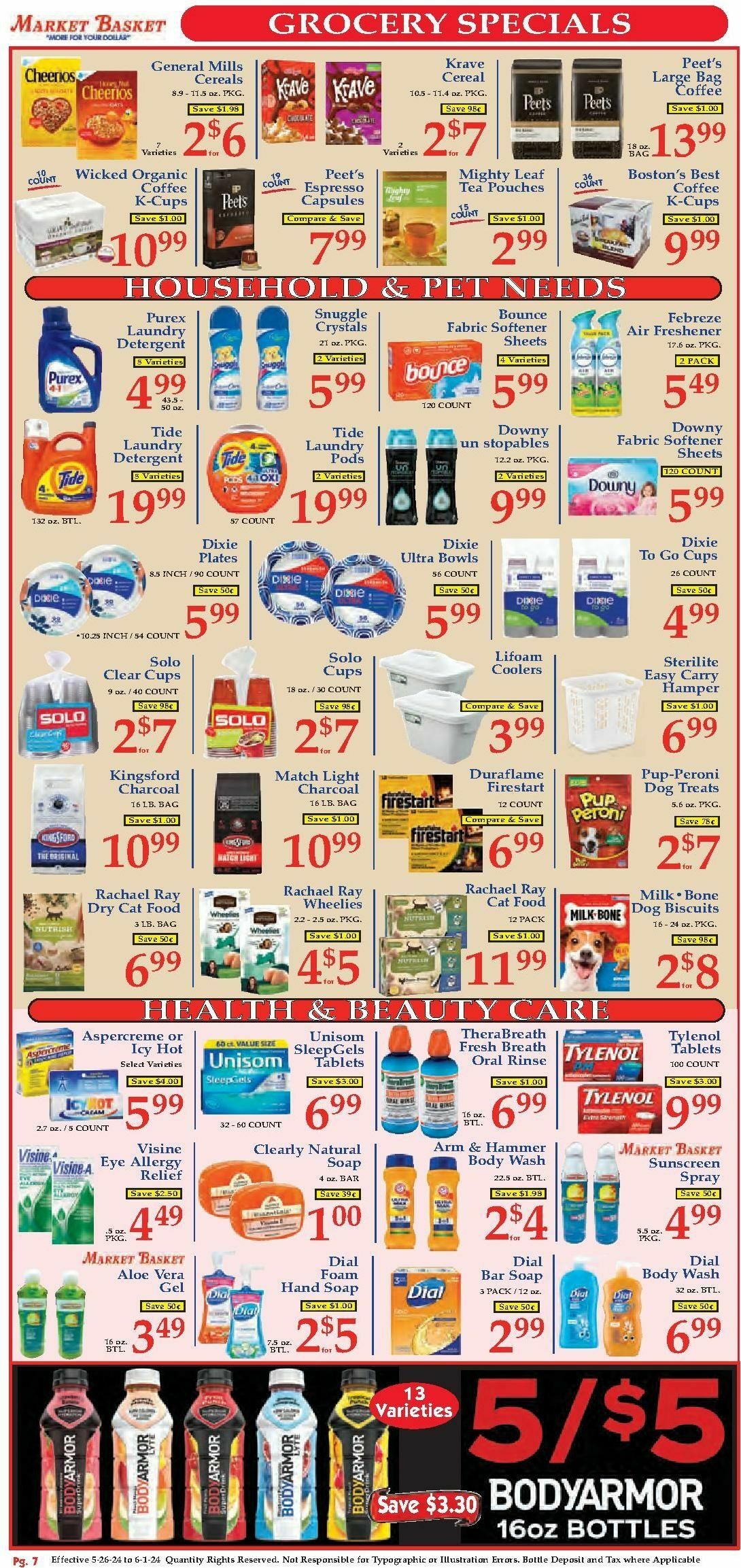 Market Basket Weekly Ad from May 26