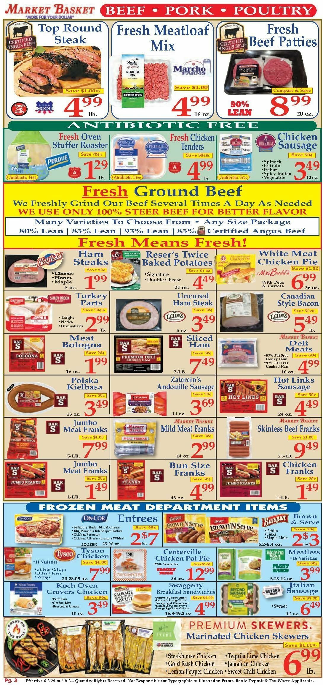 Market Basket Weekly Ad from June 2