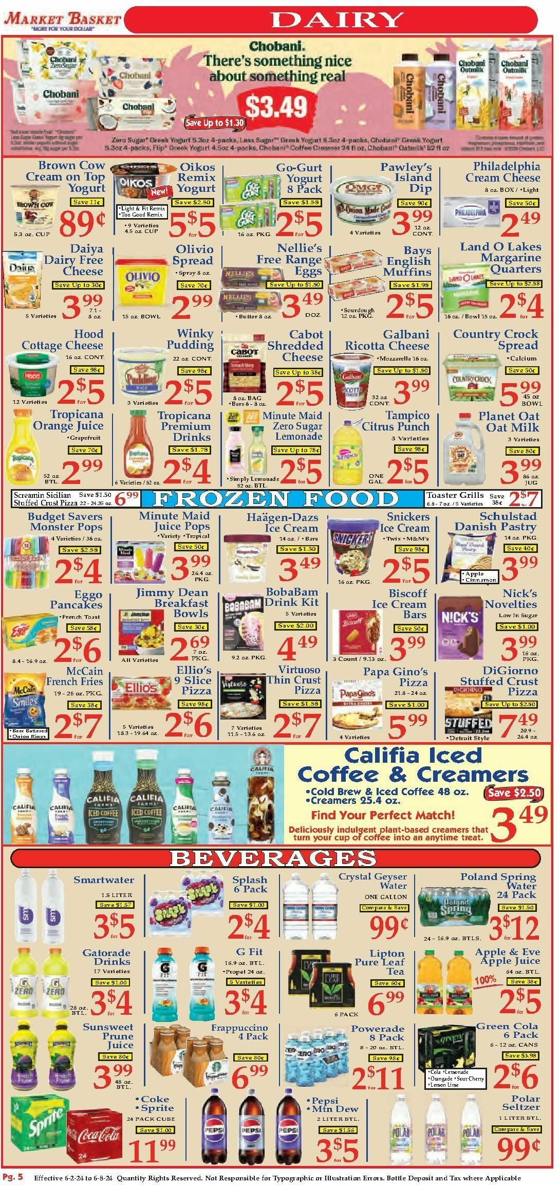 Market Basket Weekly Ad from June 2