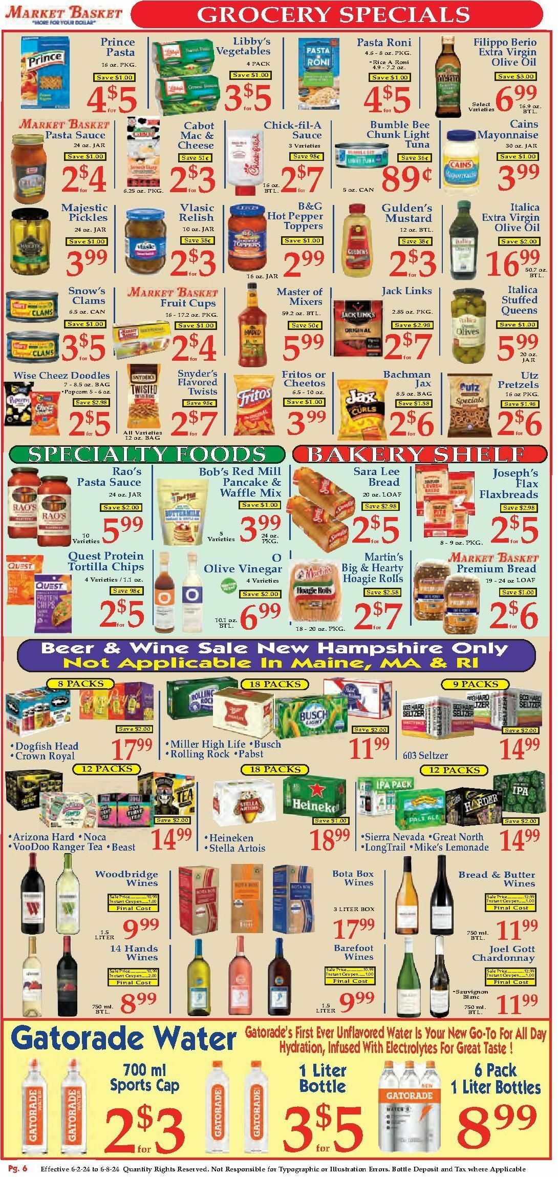 Market Basket Weekly Ad from June 2