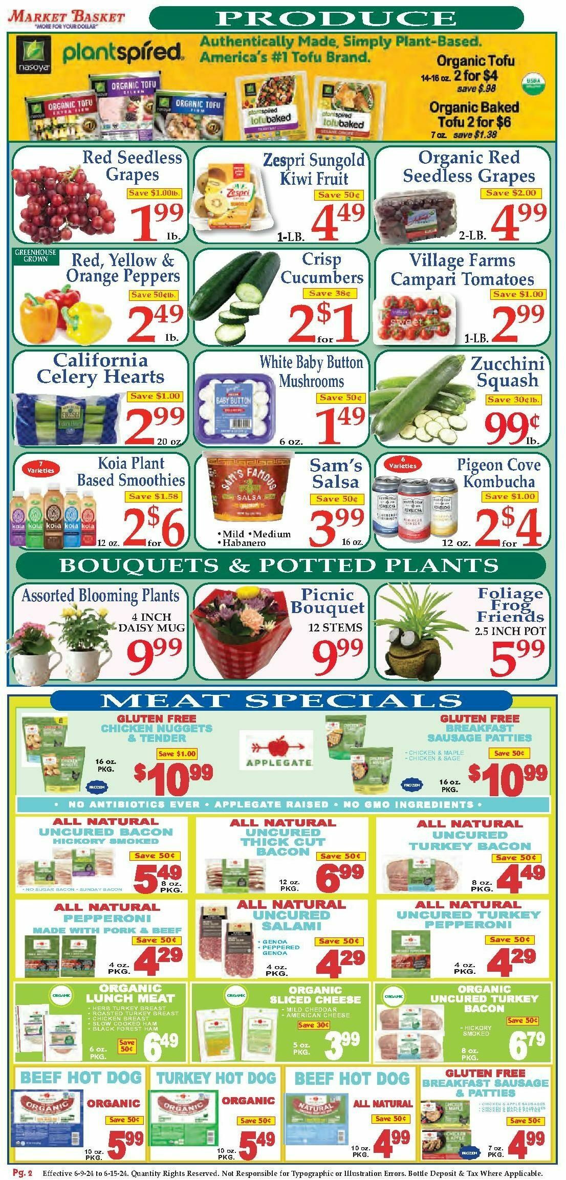 Market Basket Weekly Ad from June 9