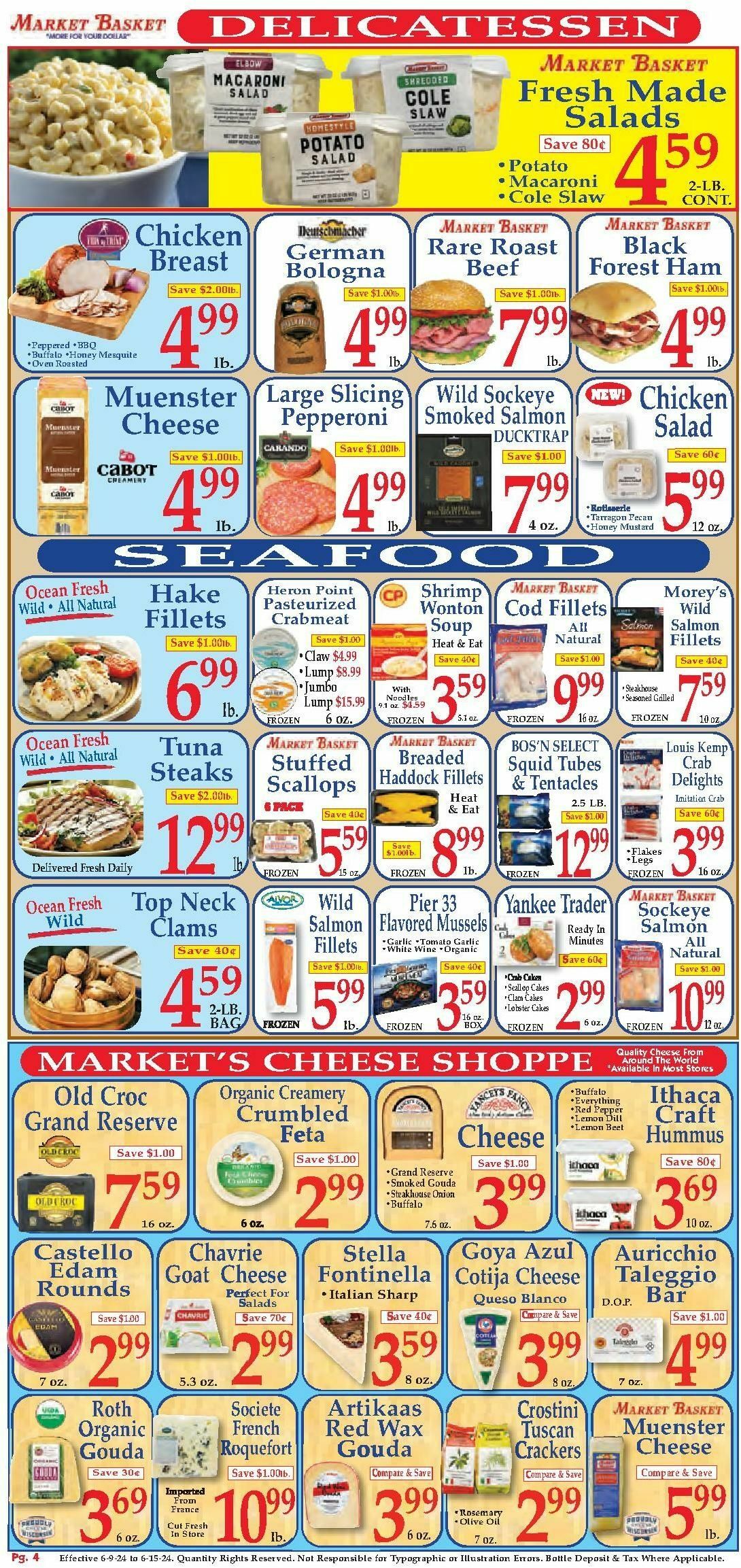 Market Basket Weekly Ad from June 9