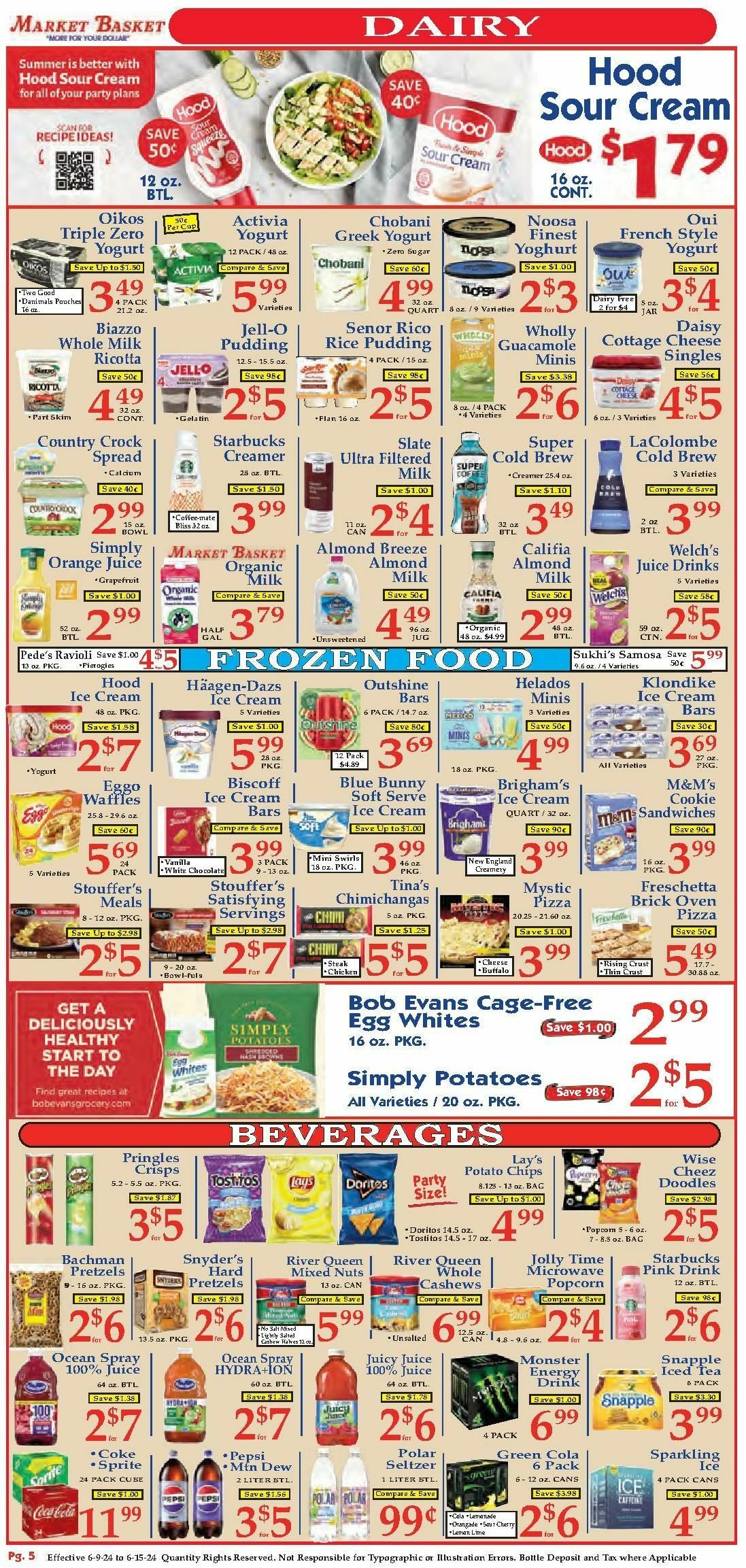 Market Basket Weekly Ad from June 9