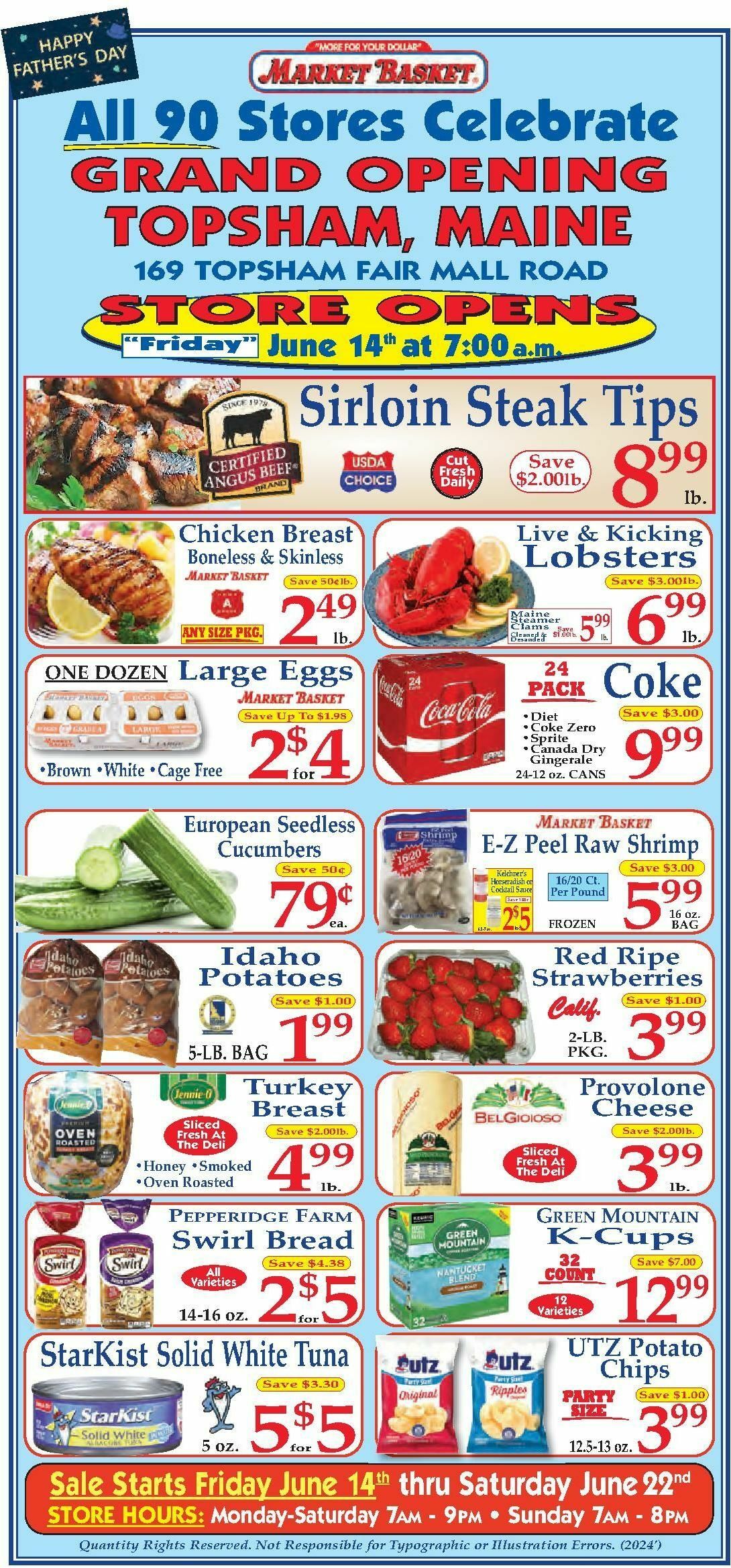 Market Basket Weekly Ad from June 14