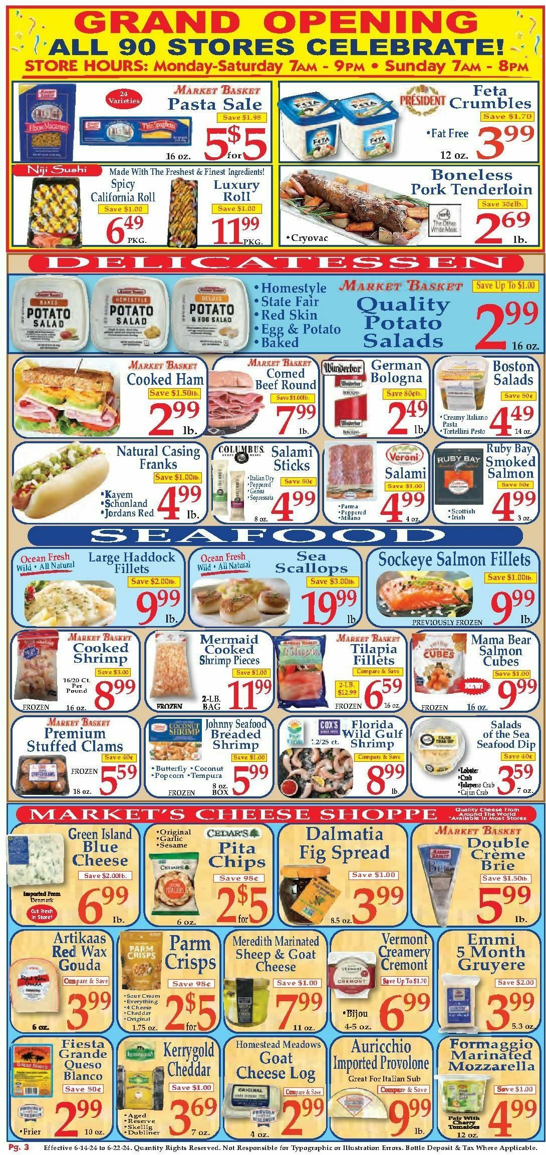 Market Basket Weekly Ad from June 14