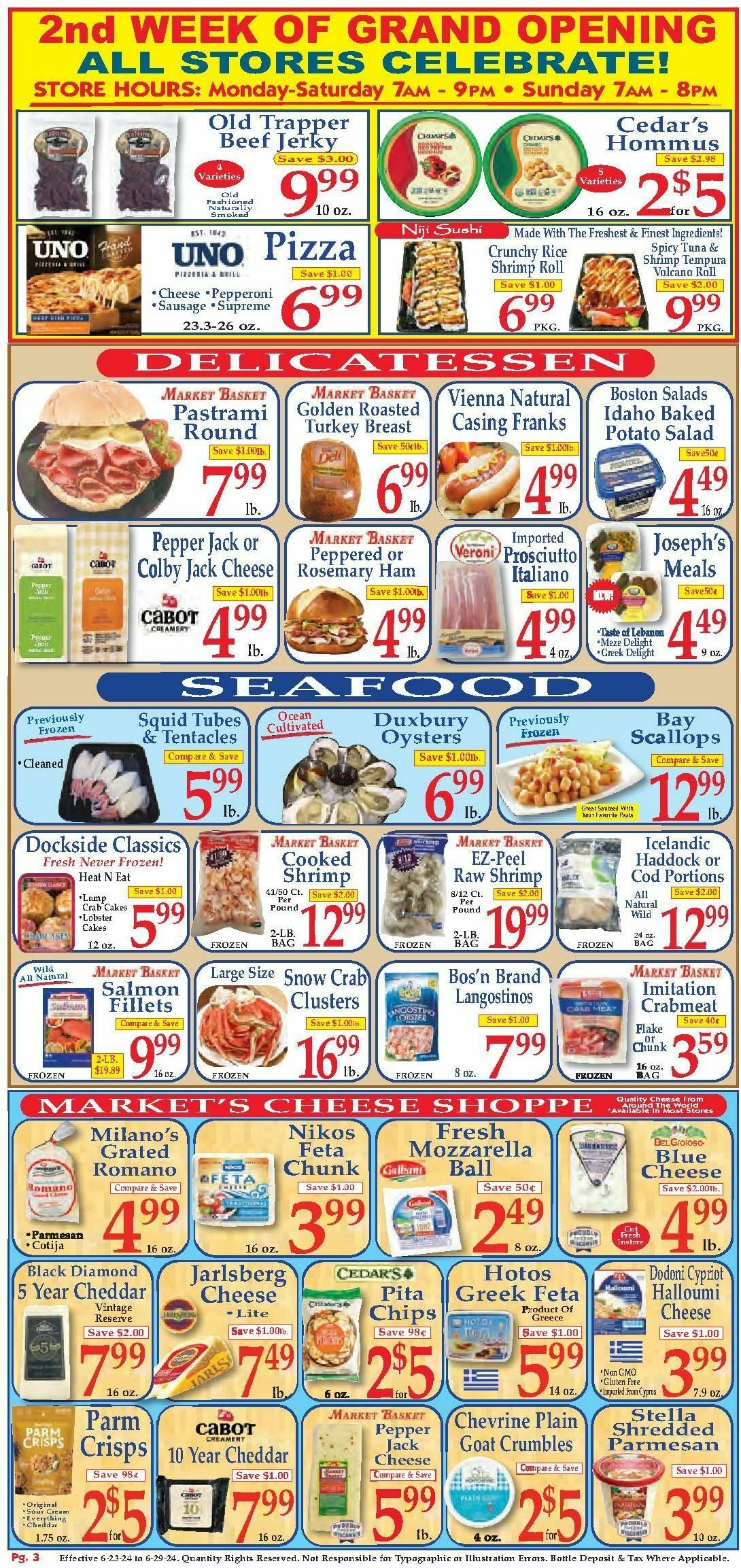 Market Basket Weekly Ad from June 23