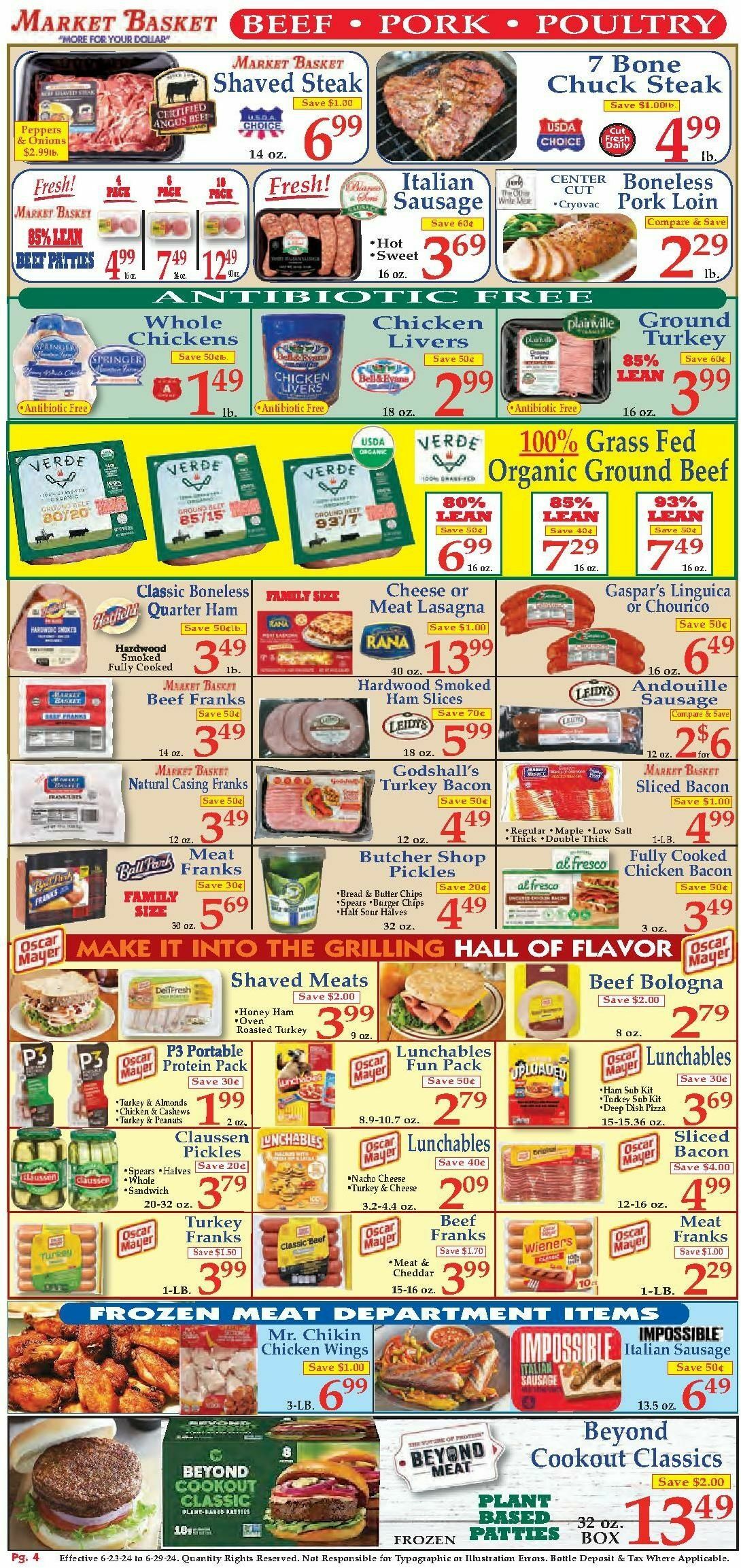 Market Basket Weekly Ad from June 23