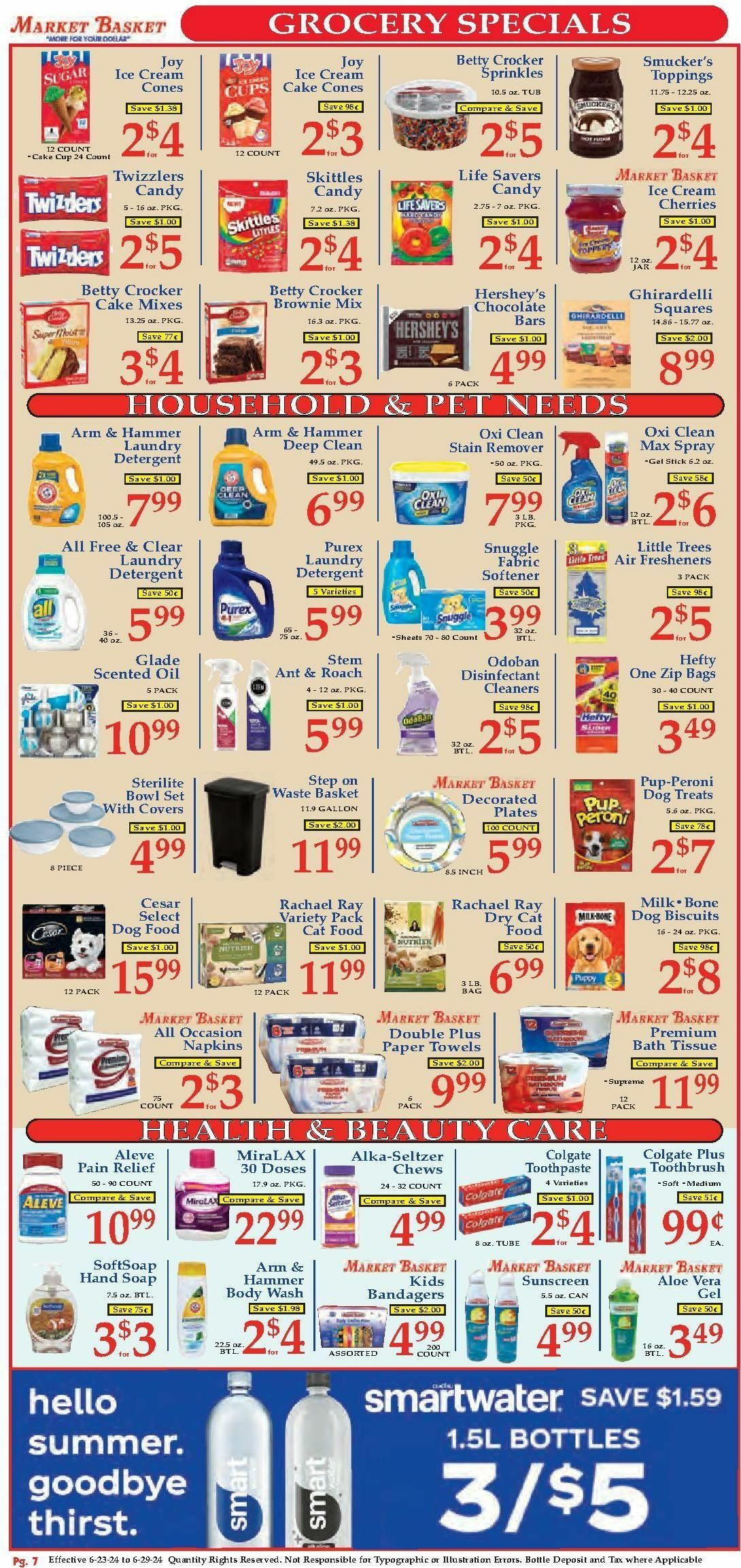 Market Basket Weekly Ad from June 23