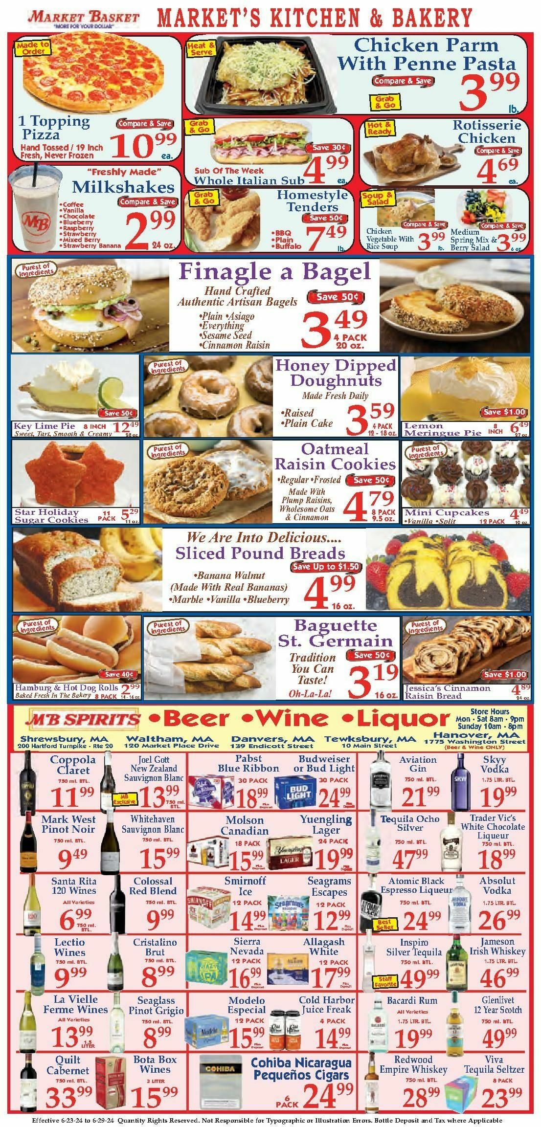 Market Basket Weekly Ad from June 23