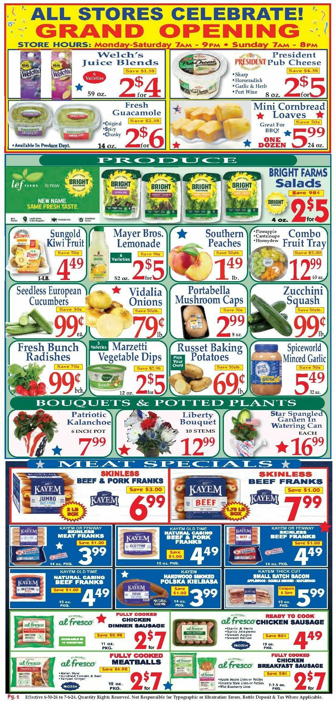 Market Basket Weekly Ad from June 30