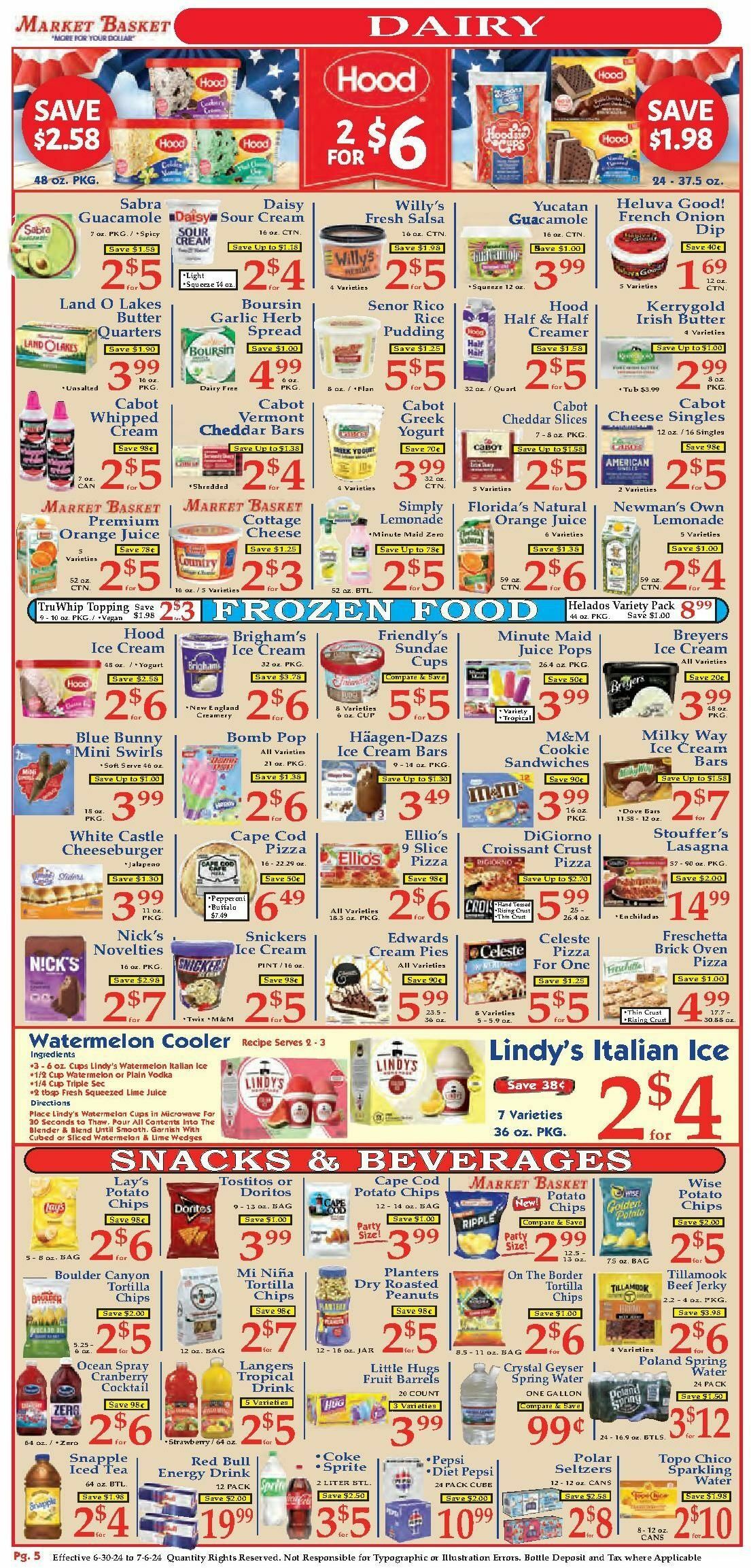 Market Basket Weekly Ad from June 30