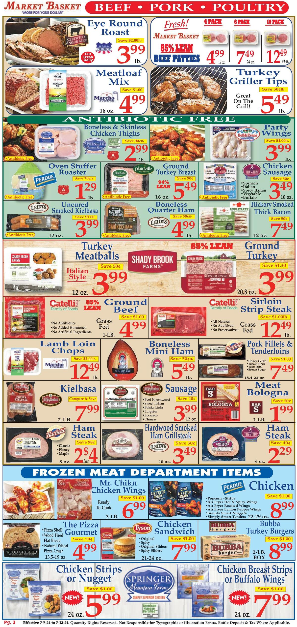 Market Basket Weekly Ad from July 7