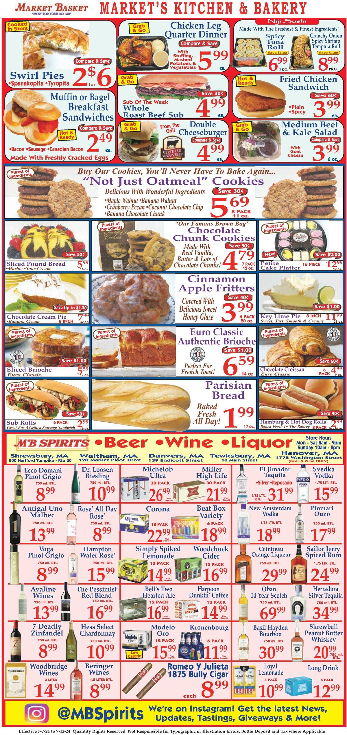 Market Basket Weekly Ad from July 7