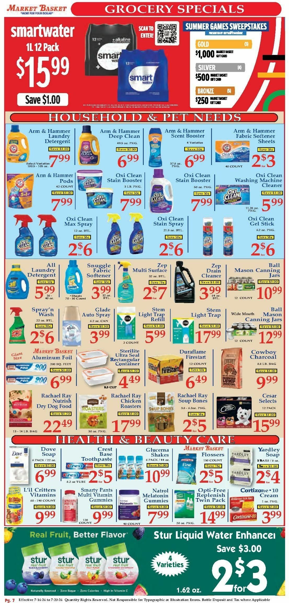 Market Basket Weekly Ad from July 14