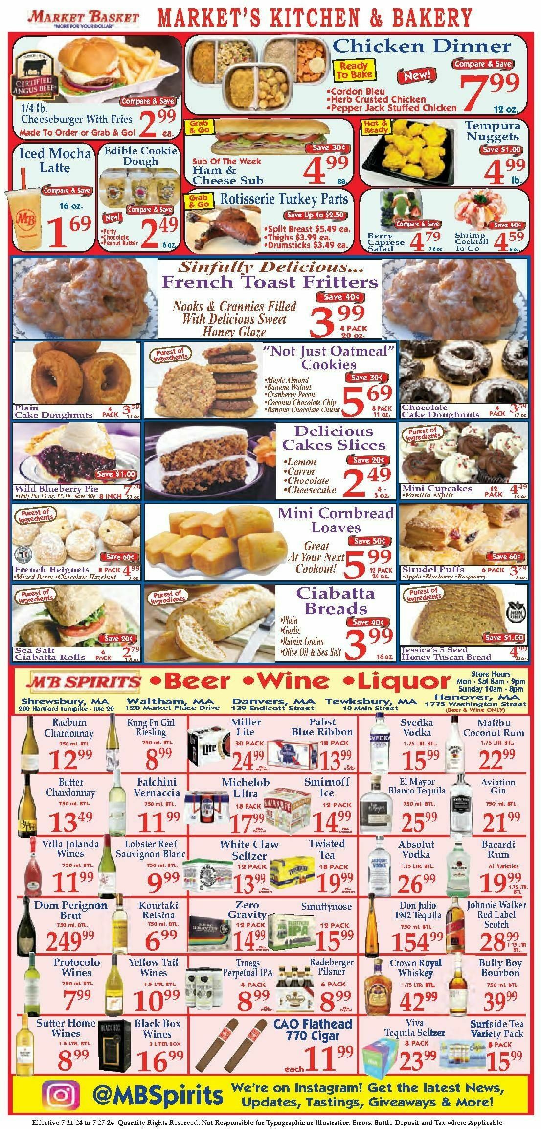 Market Basket Weekly Ad from July 21