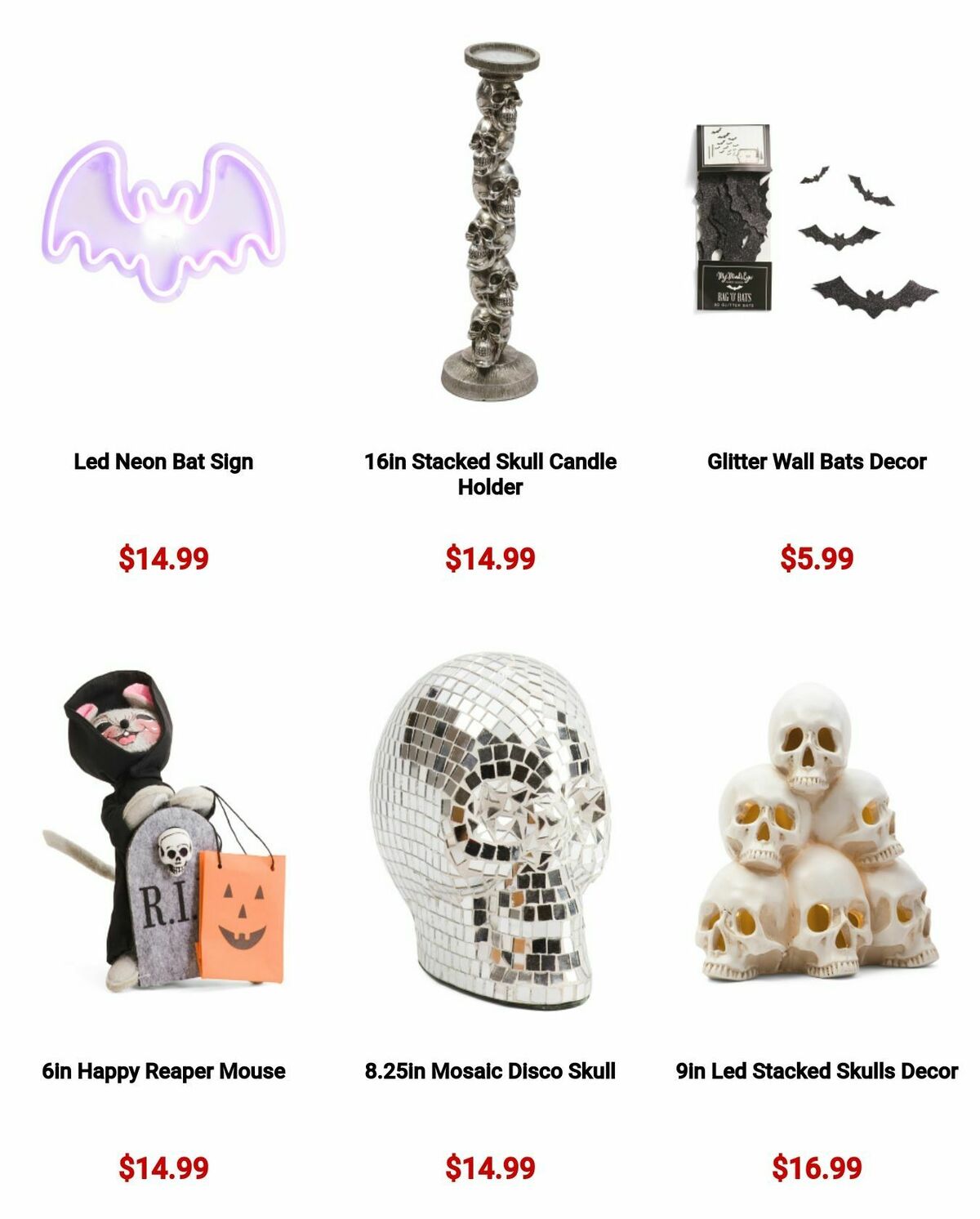 Marshalls Halloween Weekly Ad from September 5