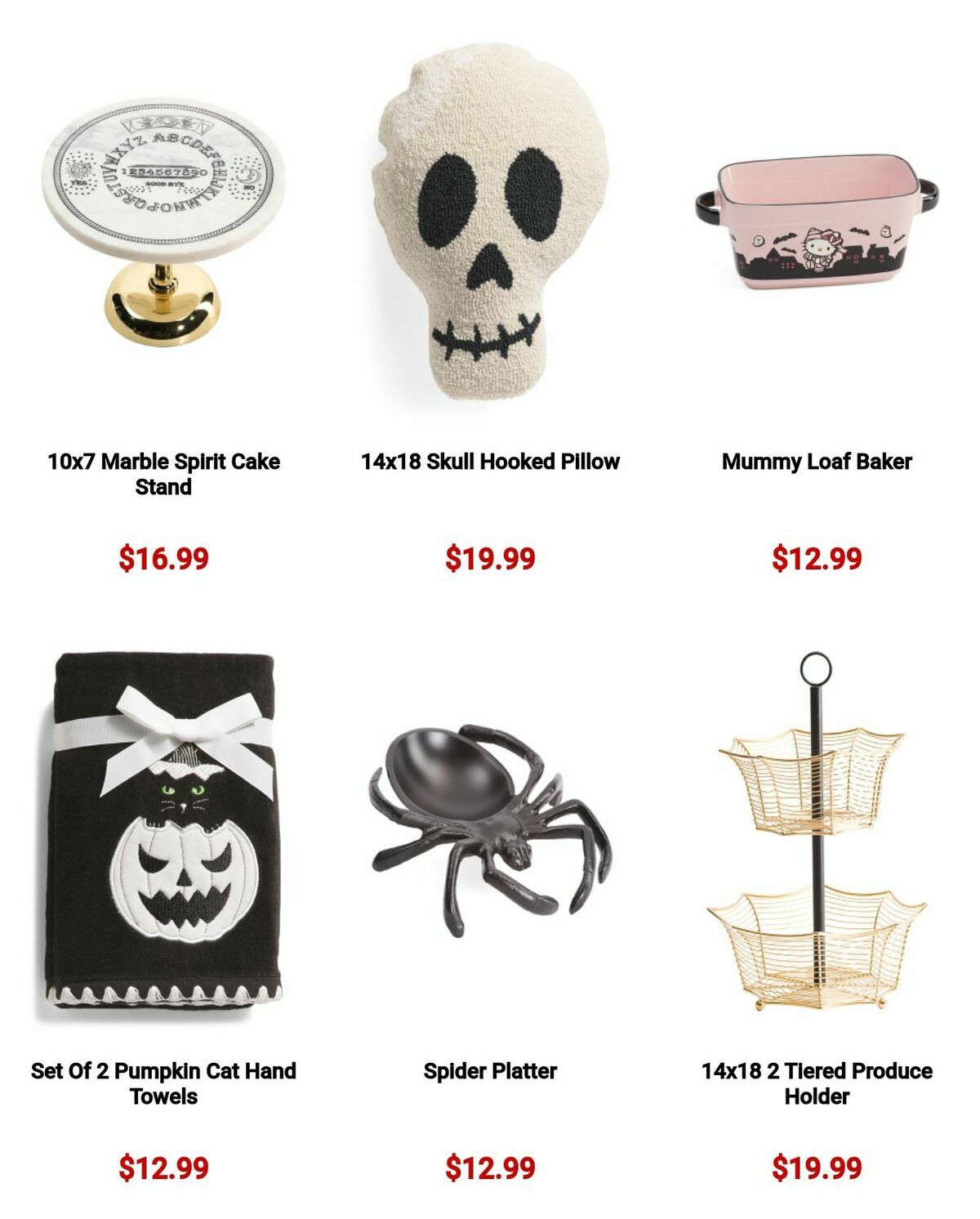 Marshalls Halloween Weekly Ad from September 5