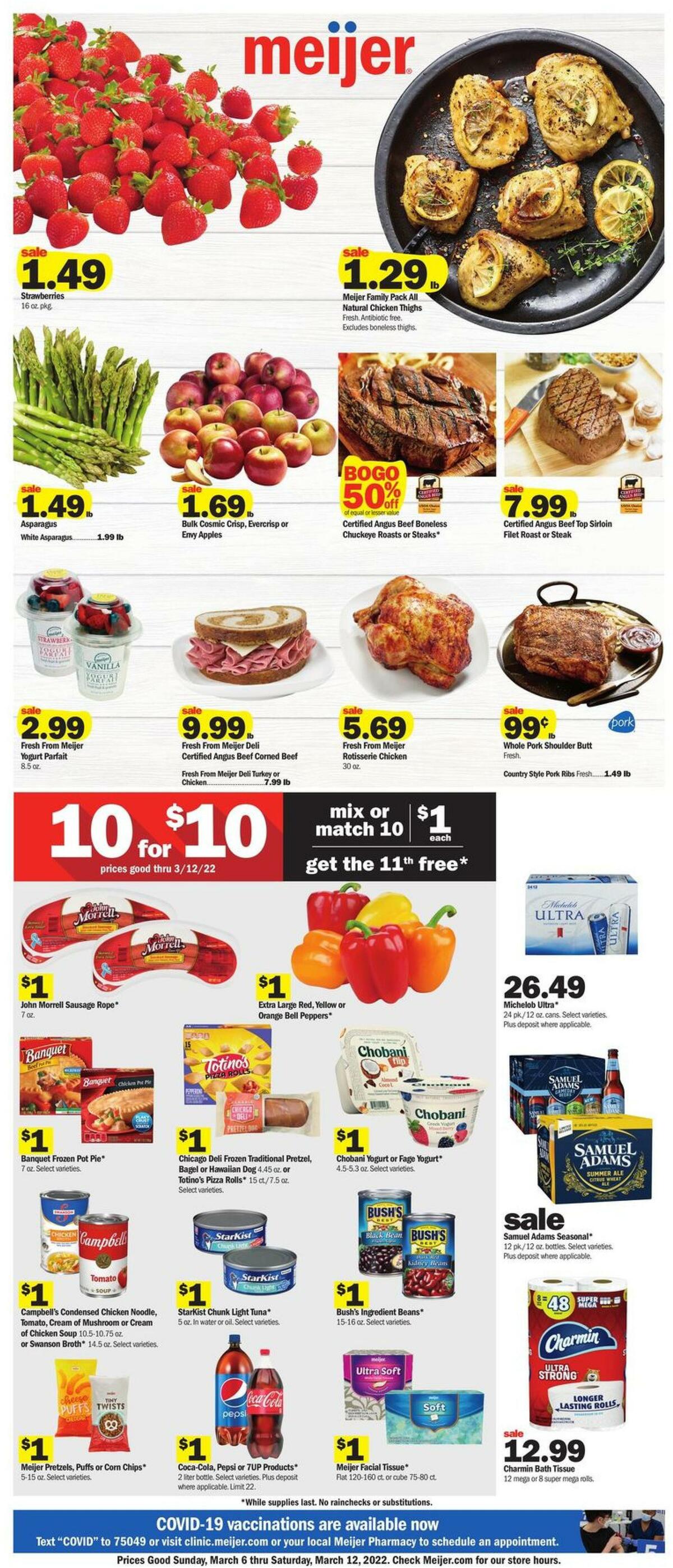 Meijer Weekly Ad from March 6