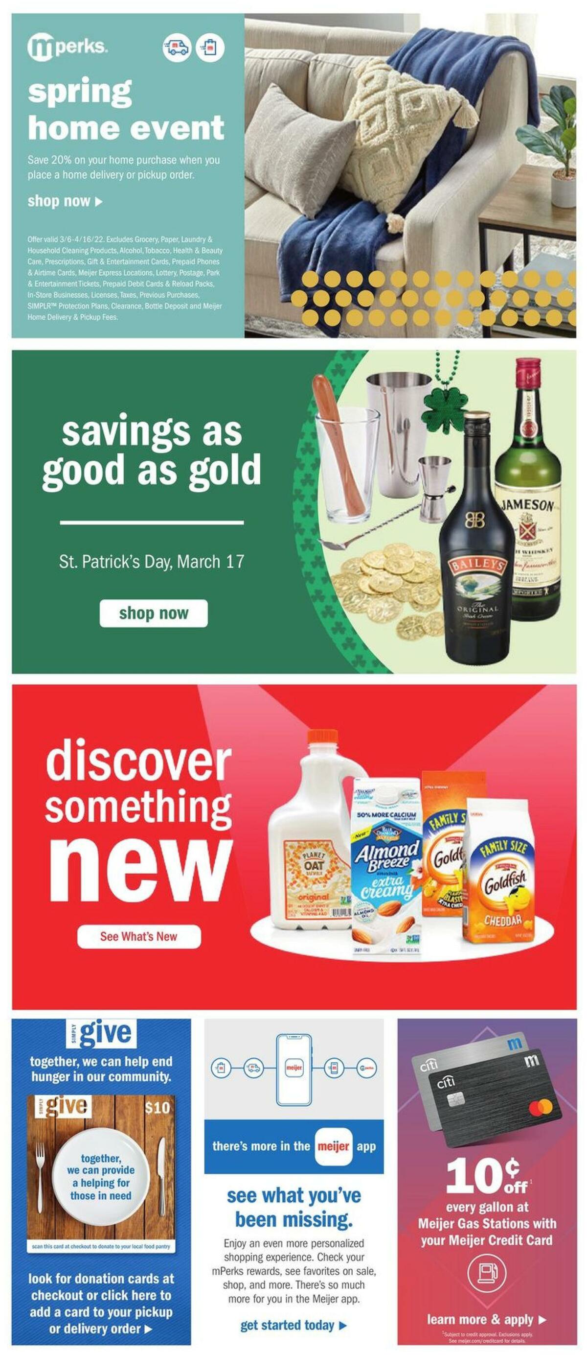 Meijer Weekly Ad from March 6