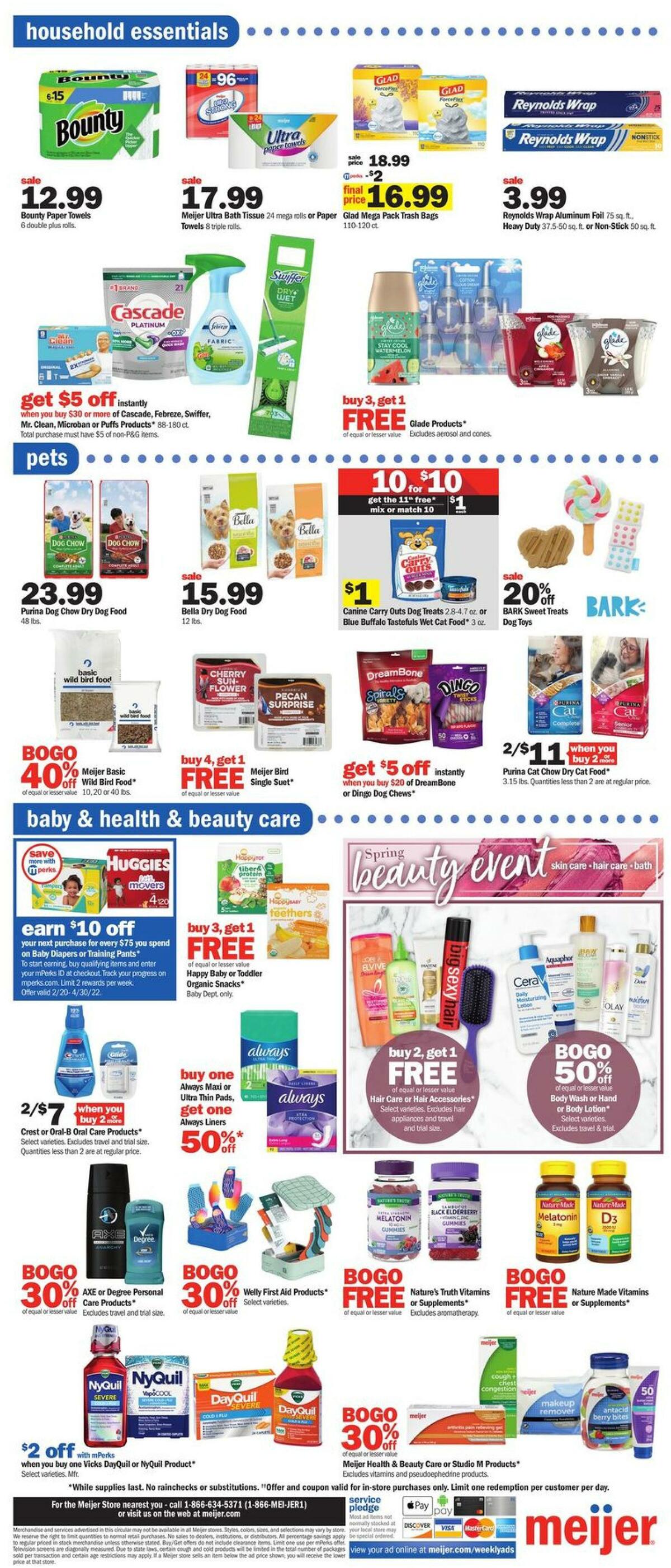 Meijer Weekly Ad from March 6