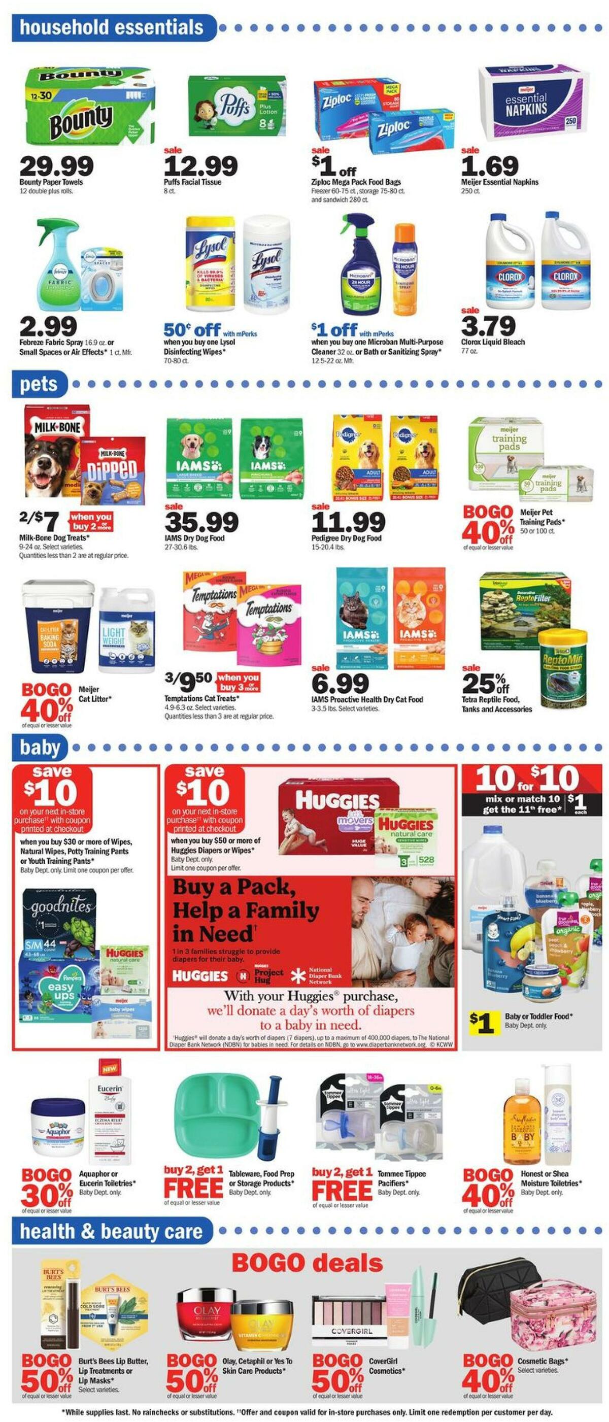 Meijer Weekly Ad from March 6