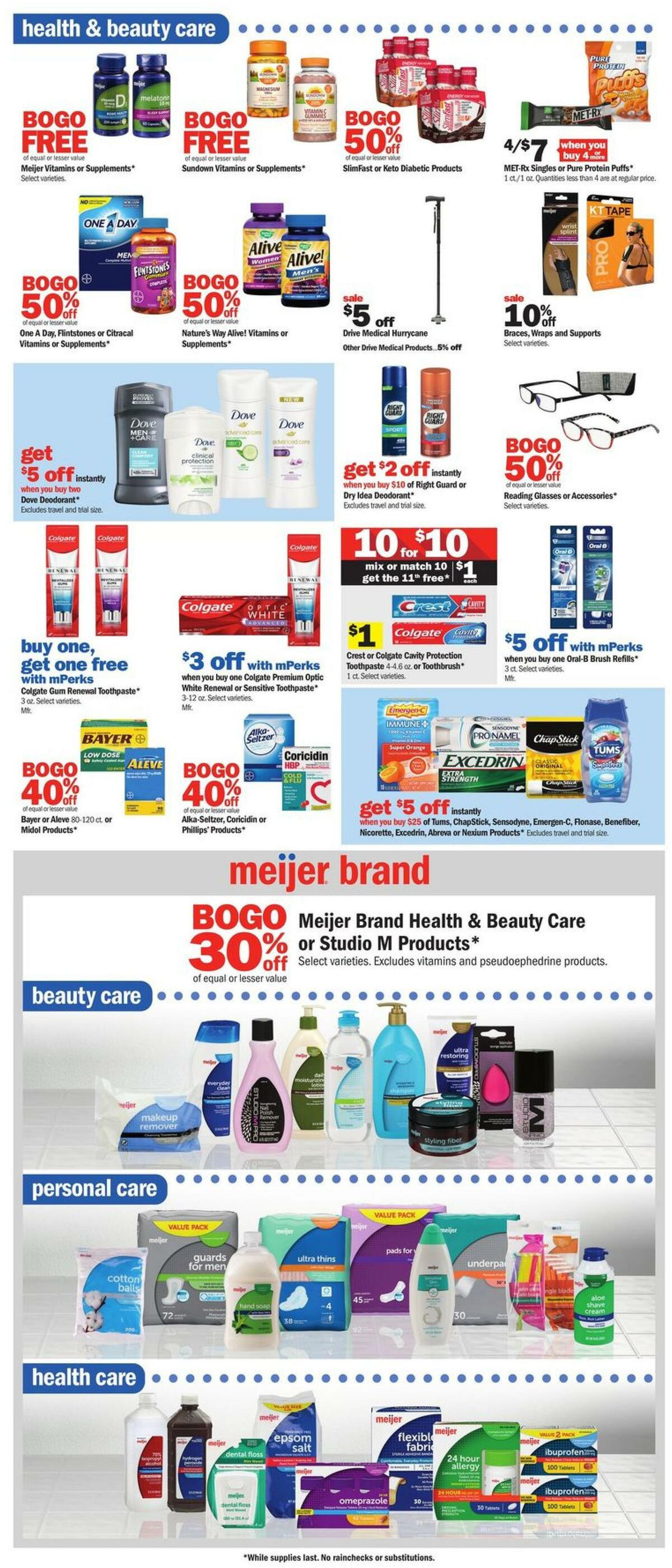 Meijer Weekly Ad from March 6