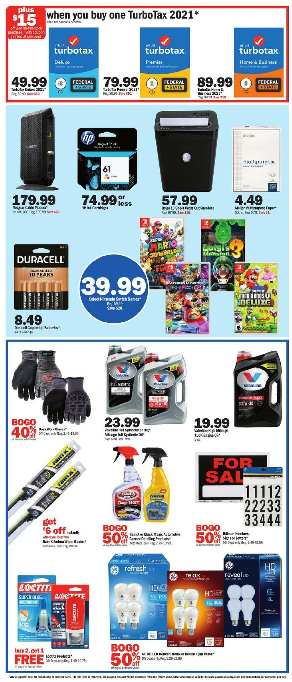 Meijer Weekly Ad from March 6