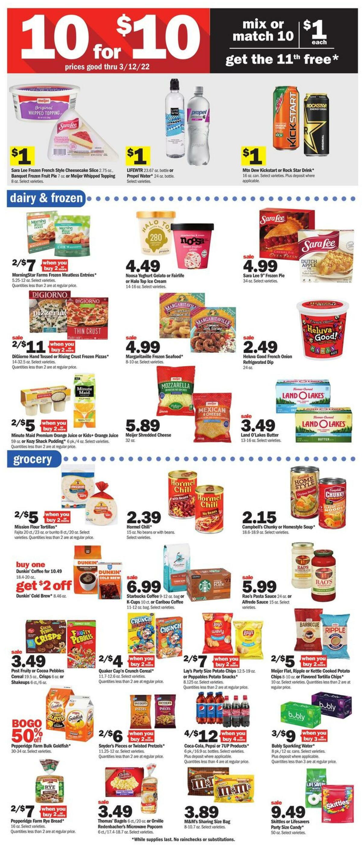 Meijer Weekly Ad from March 6