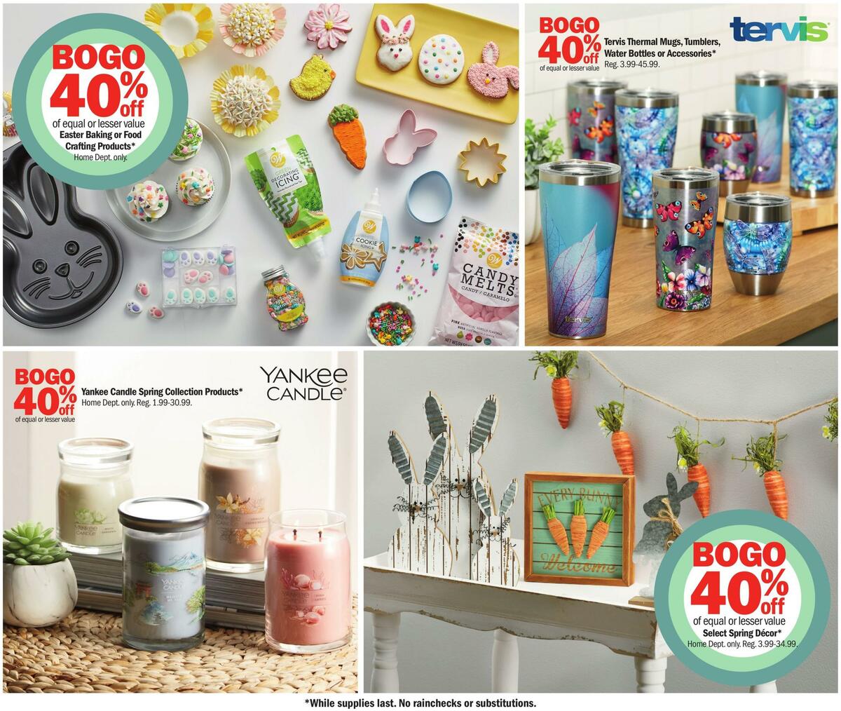 Meijer Easter Weekly Ad from April 3