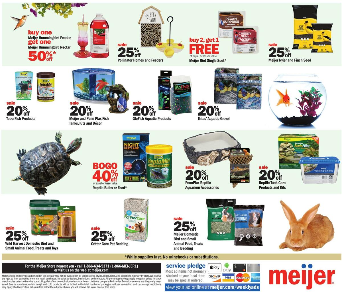 Meijer Pets Weekly Ad from April 24